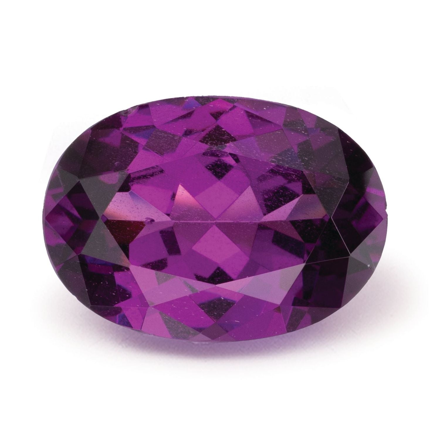 3.30 ct Oval Natural Natural Garnet Garnet – Faceted Cut – N/A Certified — Sapphire Row