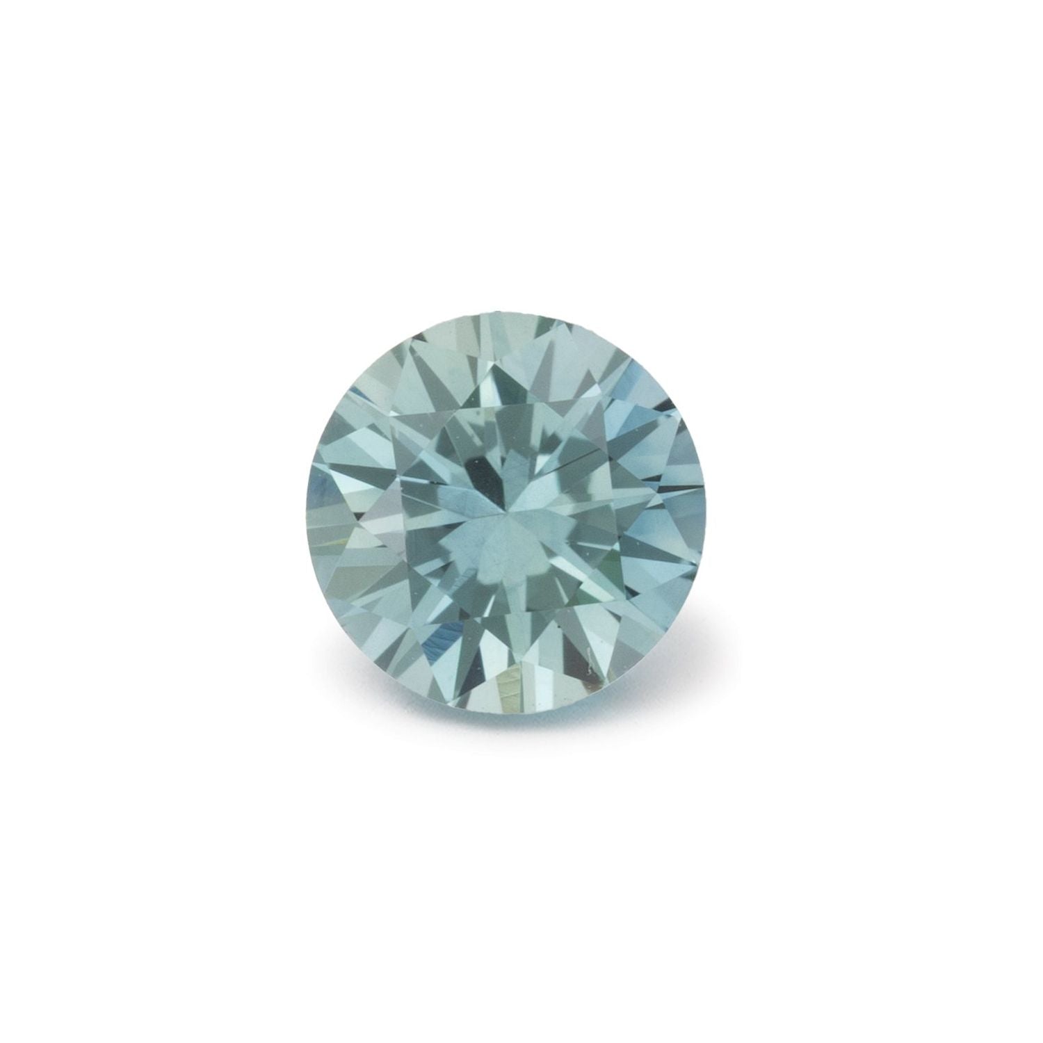 0.71 ct Round Natural Natural Sapphire Sapphire – Faceted Cut – N/A Certified — Sapphire Row