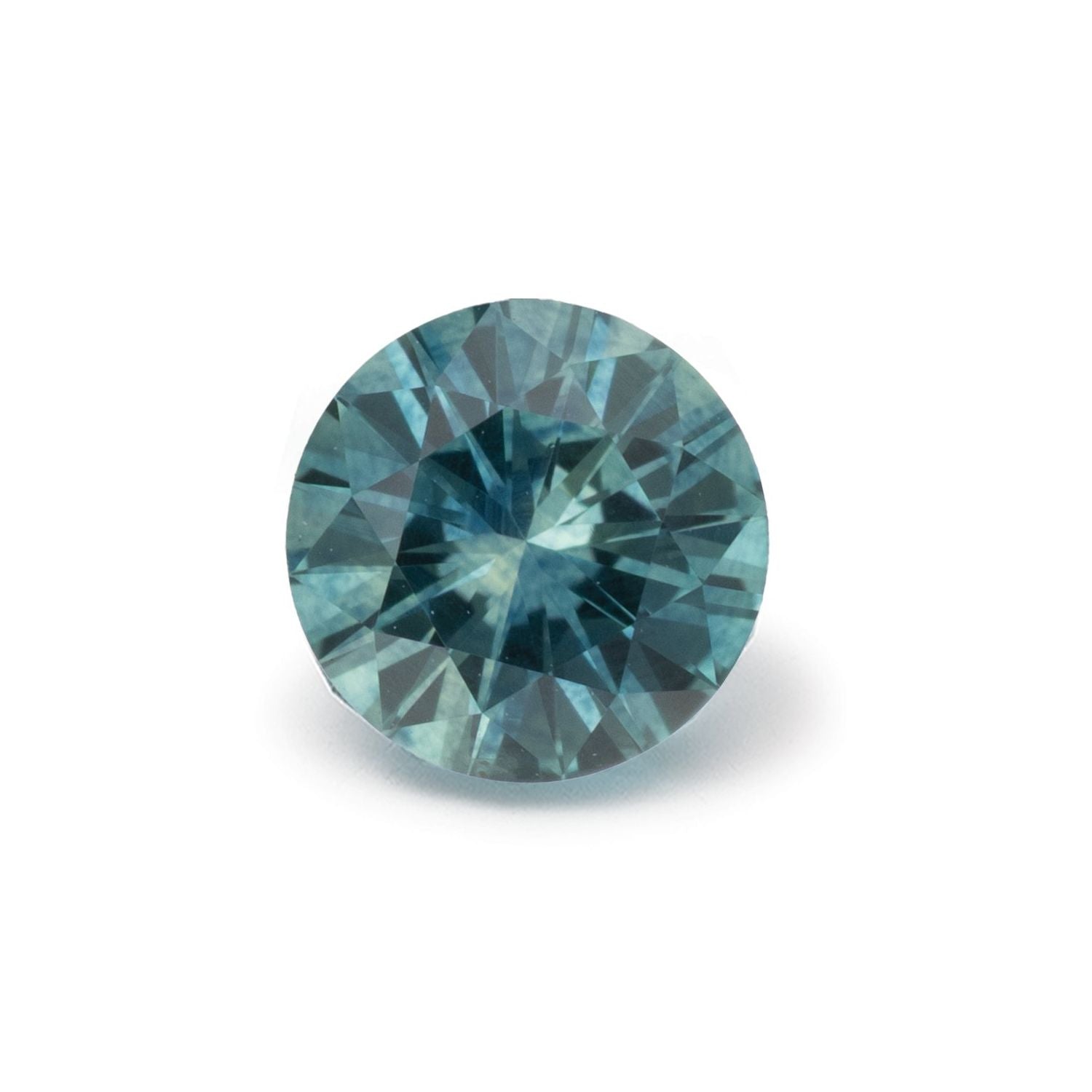 1.03 ct Round Natural Natural Sapphire Sapphire – Faceted Cut – N/A Certified — Sapphire Row