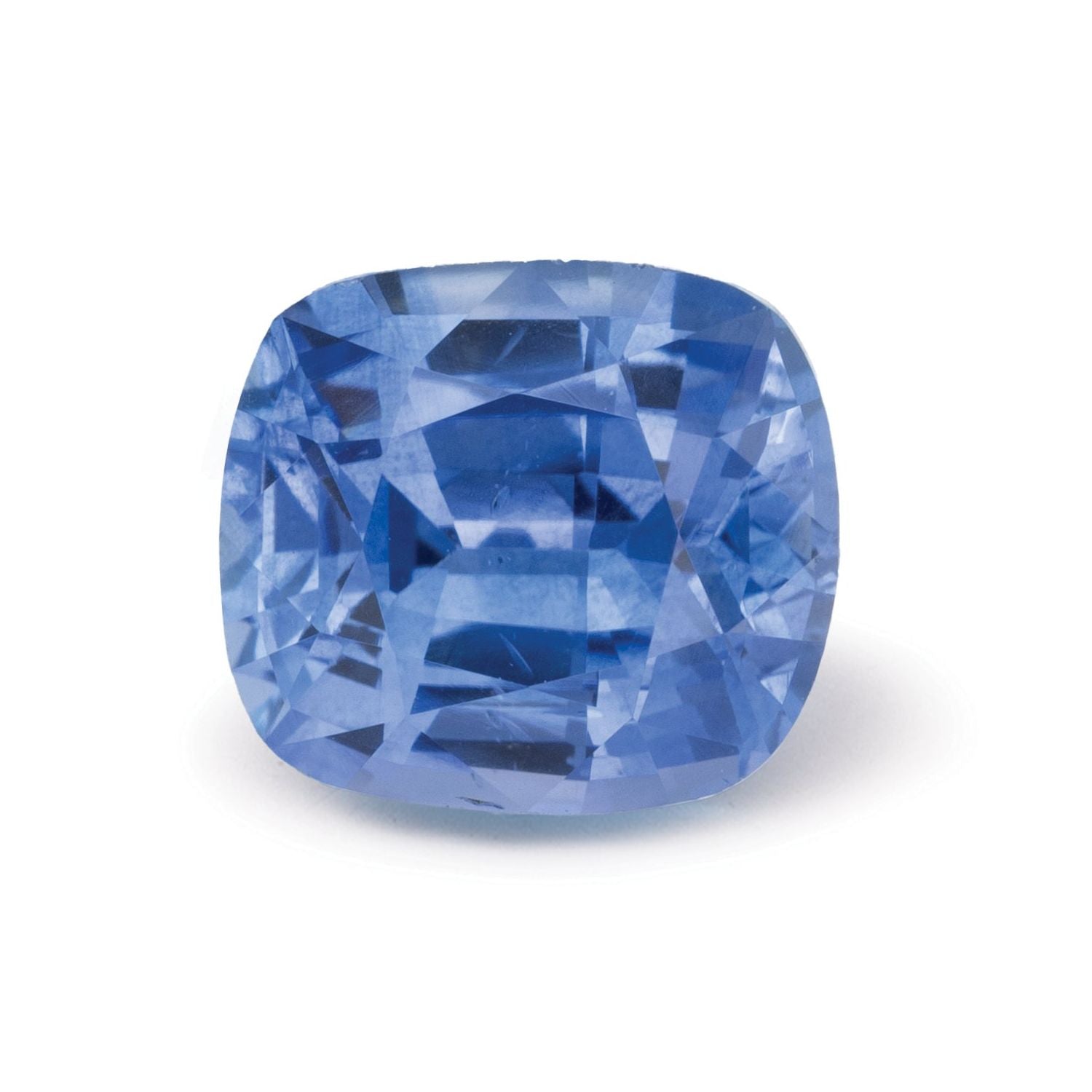 2.47 ct Antique Cushion Natural Natural Sapphire Sapphire – Faceted Cut – N/A Certified — Sapphire Row
