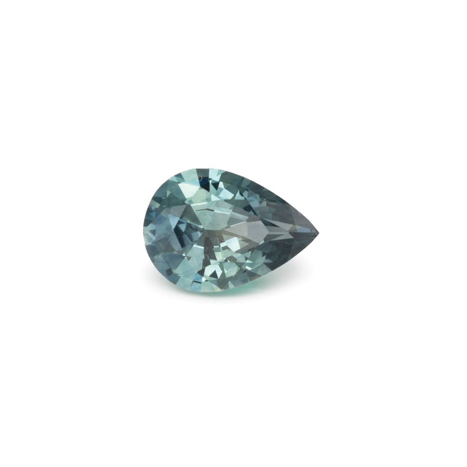 0.77 ct Pear Natural Natural Sapphire Sapphire – Faceted Cut – N/A Certified — Sapphire Row