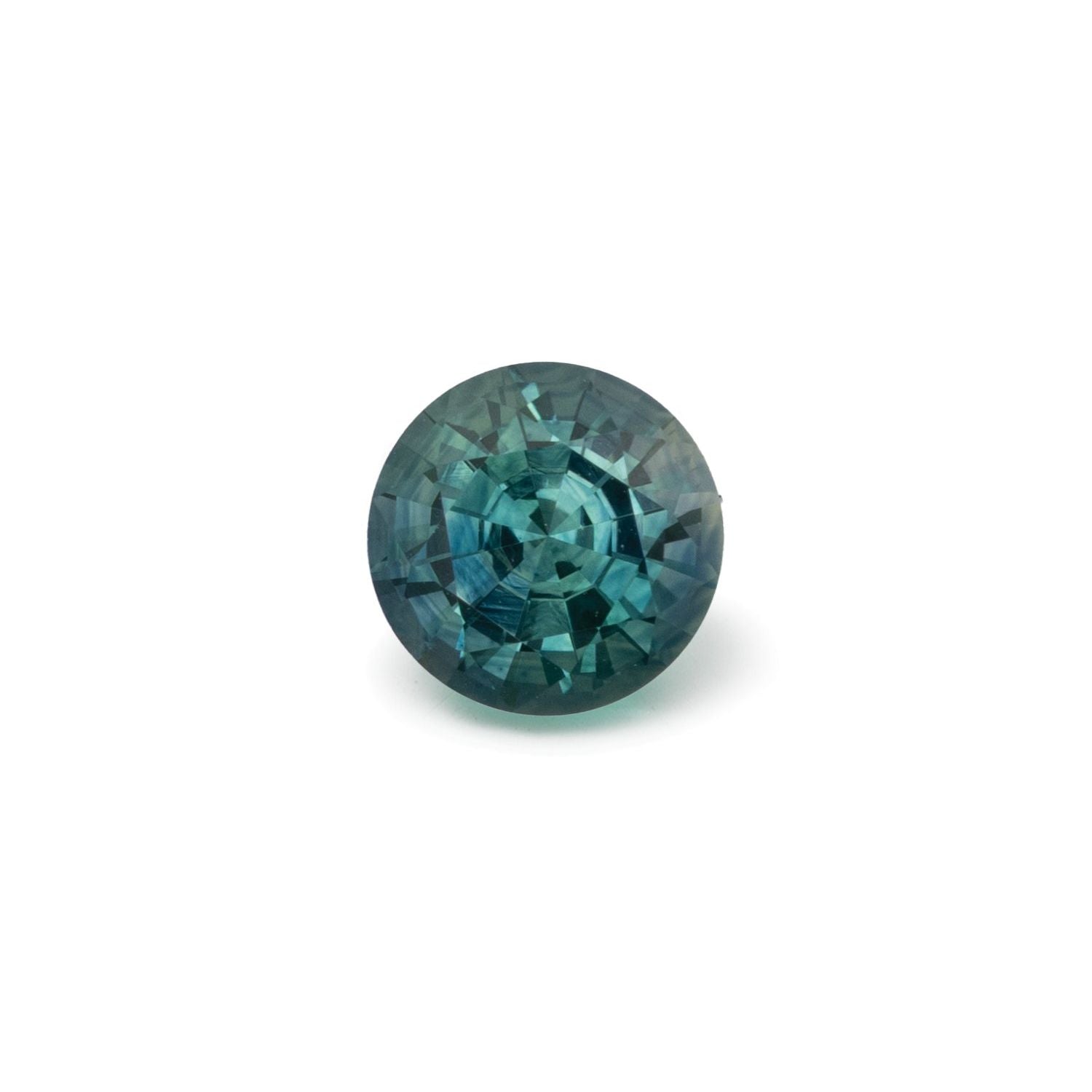 1.28 ct Round Natural Natural Sapphire Sapphire – Faceted Cut – N/A Certified — Sapphire Row