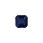4 mm Asscher Lab-Grown Blue Sapphire – Step-Cut – Eye-Clean Quality — Sapphire Row