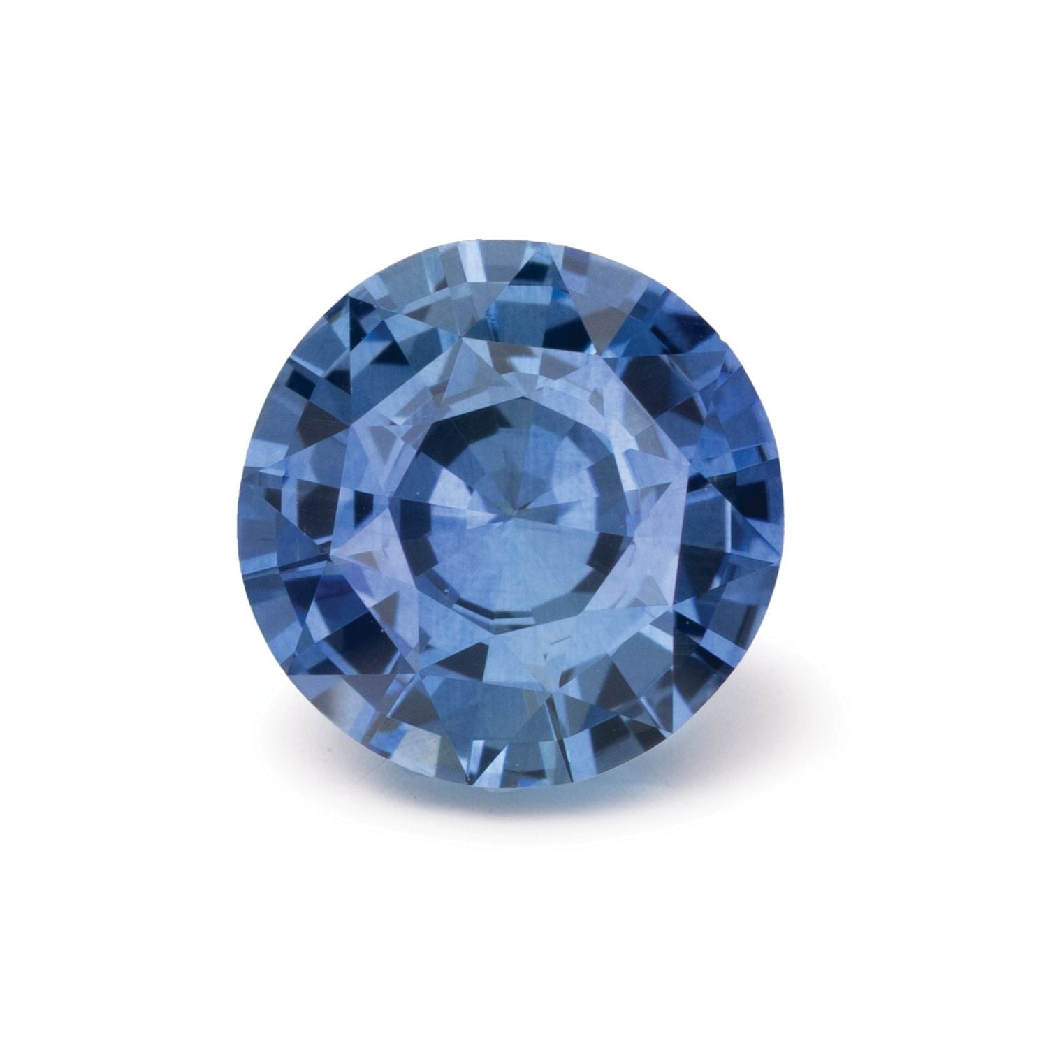 1.64 ct Round Natural Natural Sapphire Sapphire – Faceted Cut – N/A Certified — Sapphire Row