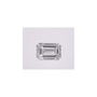0.52 ct Emerald Natural Diamond – D VS1 – Step-cut – GIA Certified — Sapphire Row