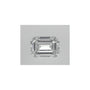 0.71 ct natural diamond, emerald cut | Sapphire Row