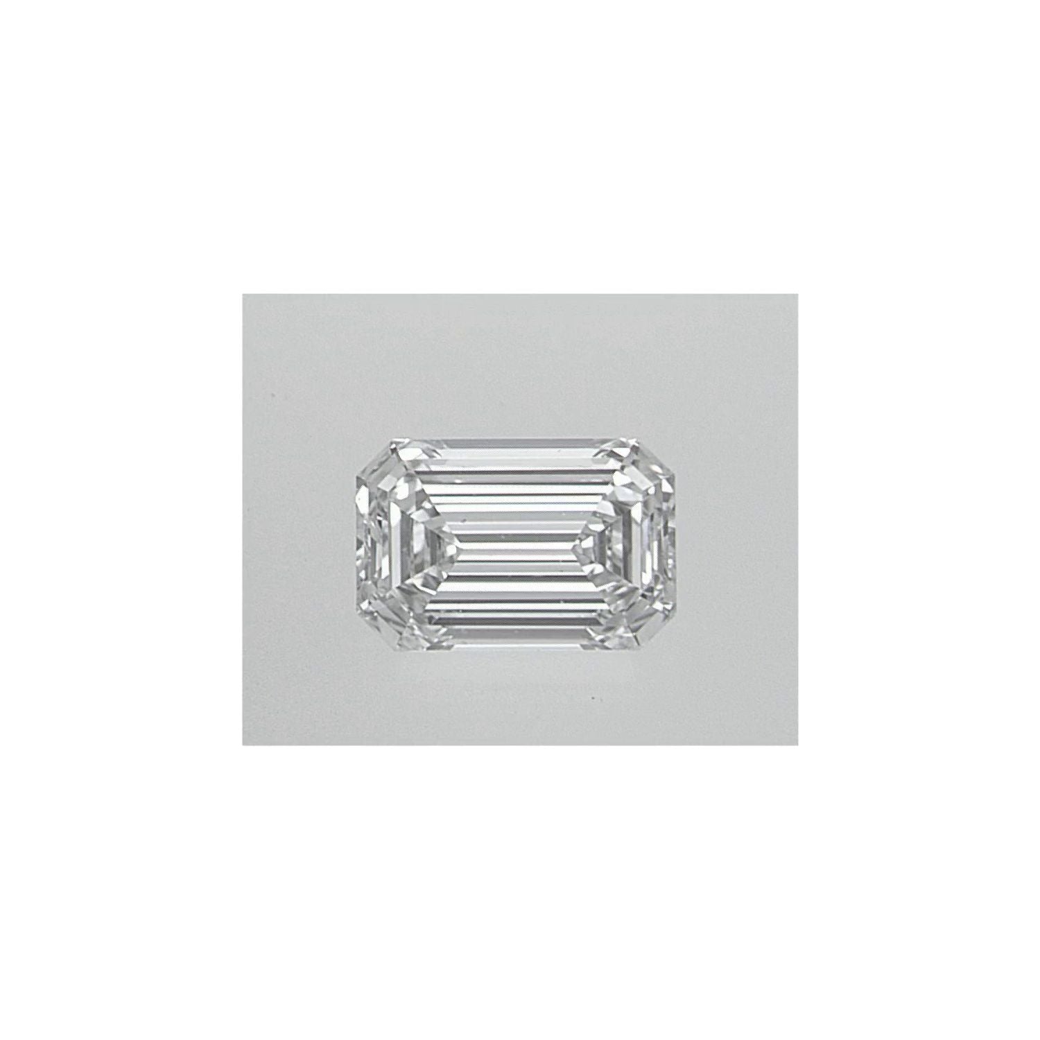 0.50 ct Emerald Natural Diamond – F VS2 – Step-cut – GIA Certified — Sapphire Row