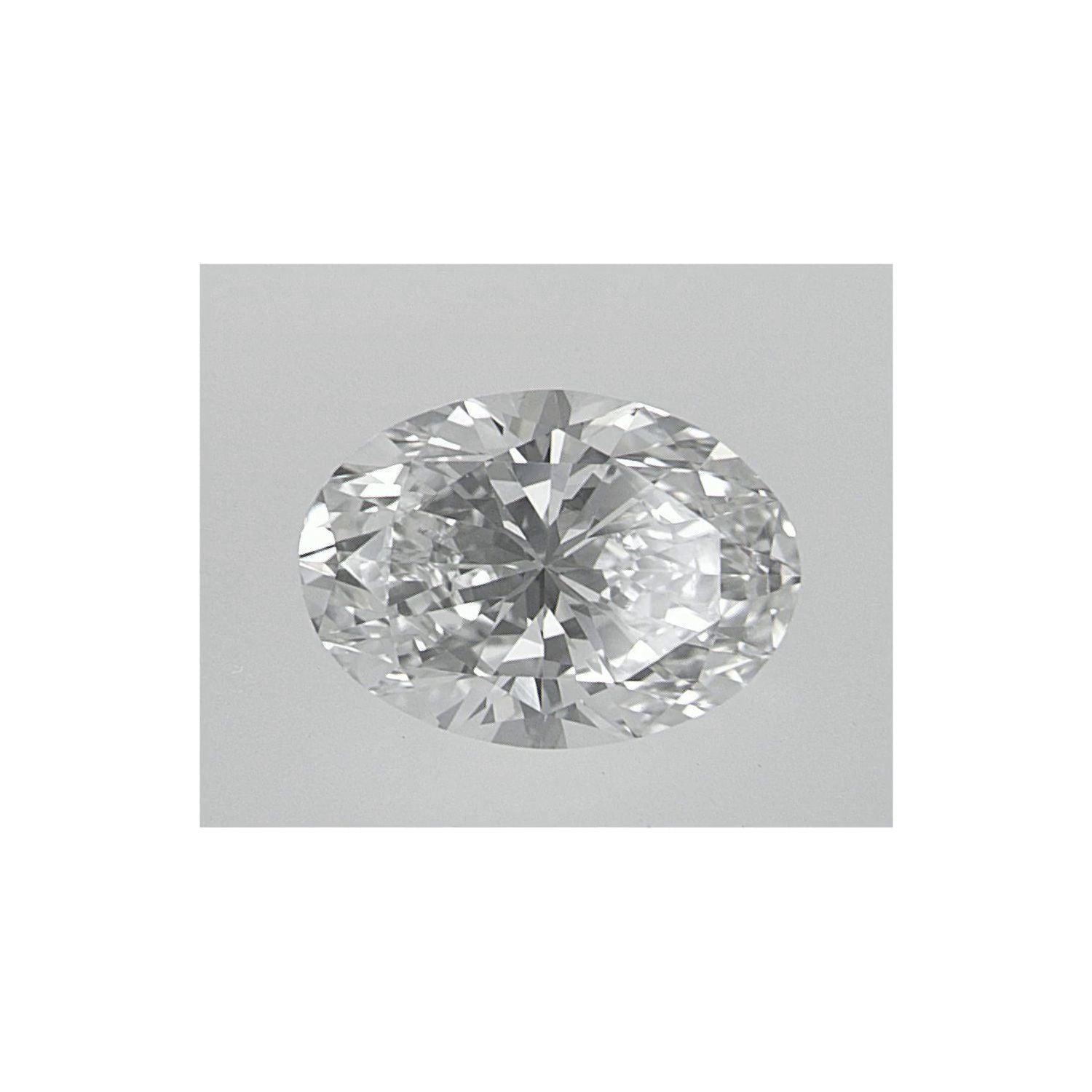 1.25 ct Oval Natural Diamond – H VS2 – Faceted Cut – GIA Certified — Sapphire Row