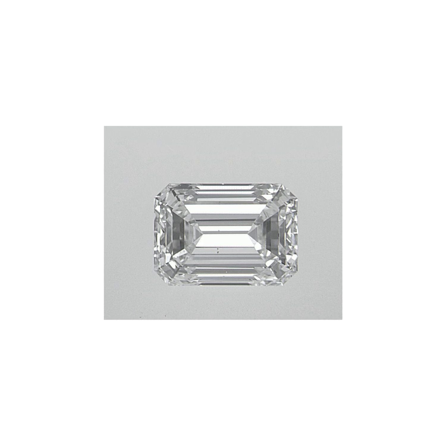 0.70 ct Emerald Natural Diamond – F VS2 – Step-cut – GIA Certified — Sapphire Row