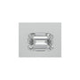 0.70 ct Emerald Natural Diamond – F VS2 – Step-cut – GIA Certified — Sapphire Row