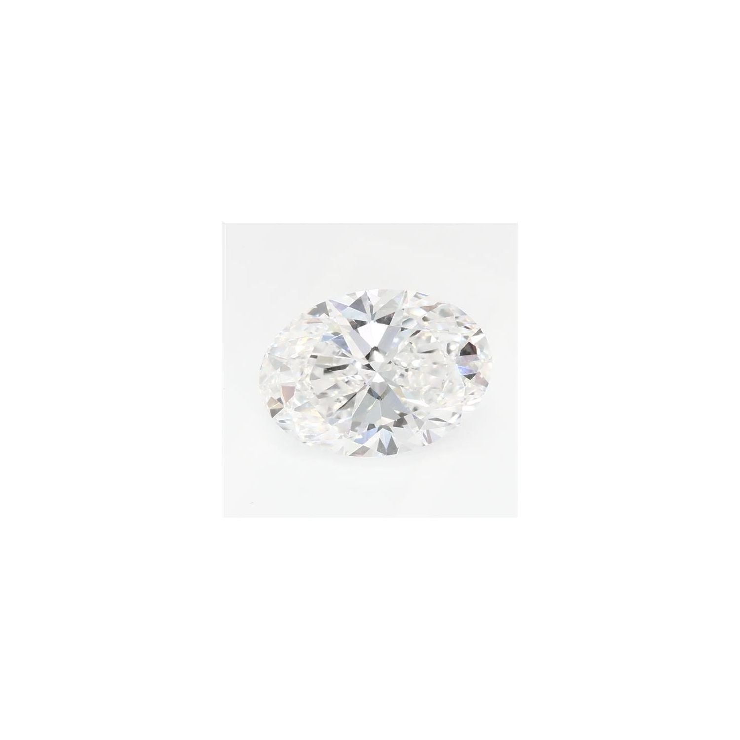 1.29 ct Oval Lab-Grown Diamond – E VVS2 – Faceted Cut – GCAL Certified — Sapphire Row