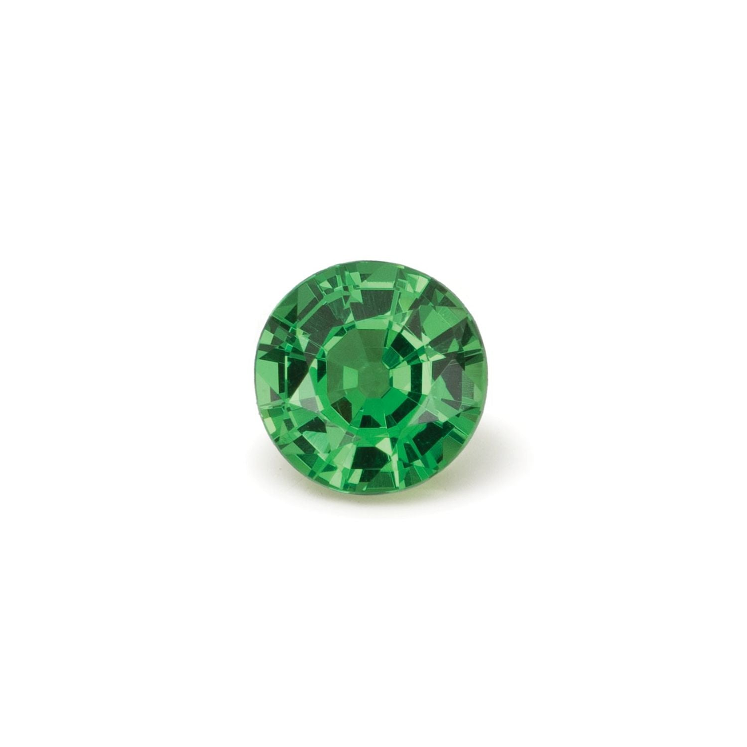 1.04 ct Round Natural Natural Tsavorite Garnet Tsavorite Garnet – Faceted Cut – N/A Certified — Sapphire Row
