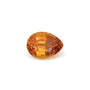 1.40 ct Pear Natural Natural Spessartite Garnet Spessartite Garnet – Faceted Cut – N/A Certified — Sapphire Row