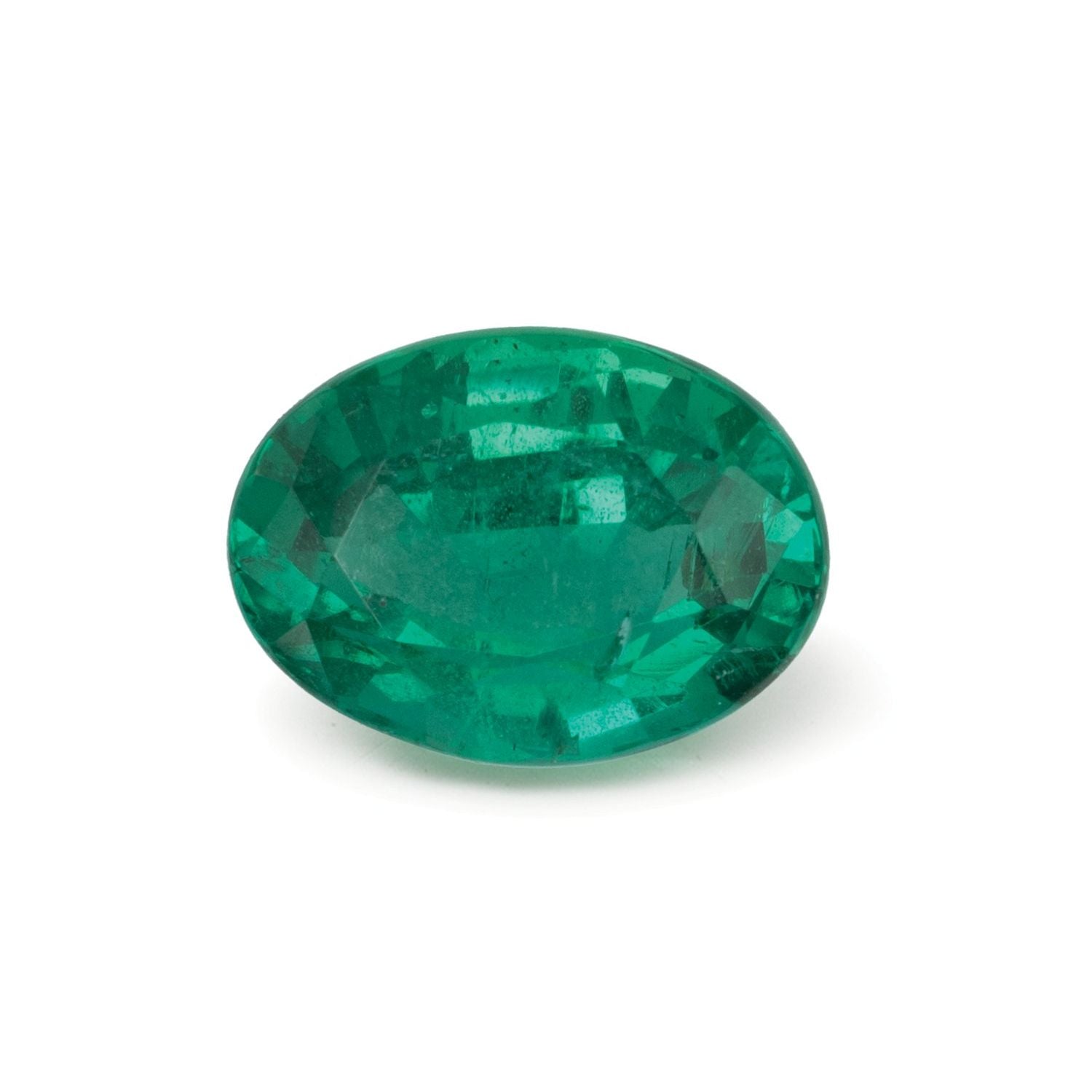 2.57 ct Oval Natural Natural Emerald Emerald – Faceted Cut – N/A Certified — Sapphire Row