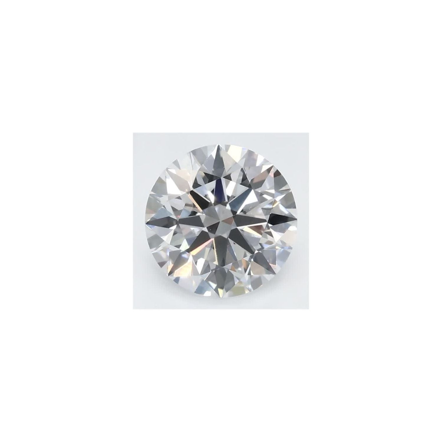 0.89 ct Round Lab-Grown Diamond – E VS1 – Faceted Cut – GCAL Certified — Sapphire Row