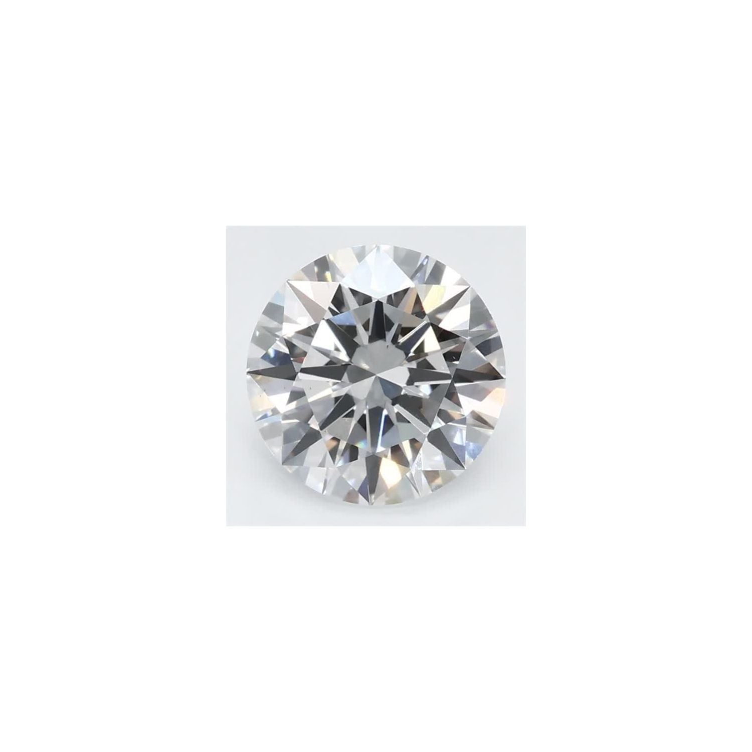 0.88 ct Round Lab-Grown Diamond – E VS1 – Faceted Cut – GCAL Certified — Sapphire Row