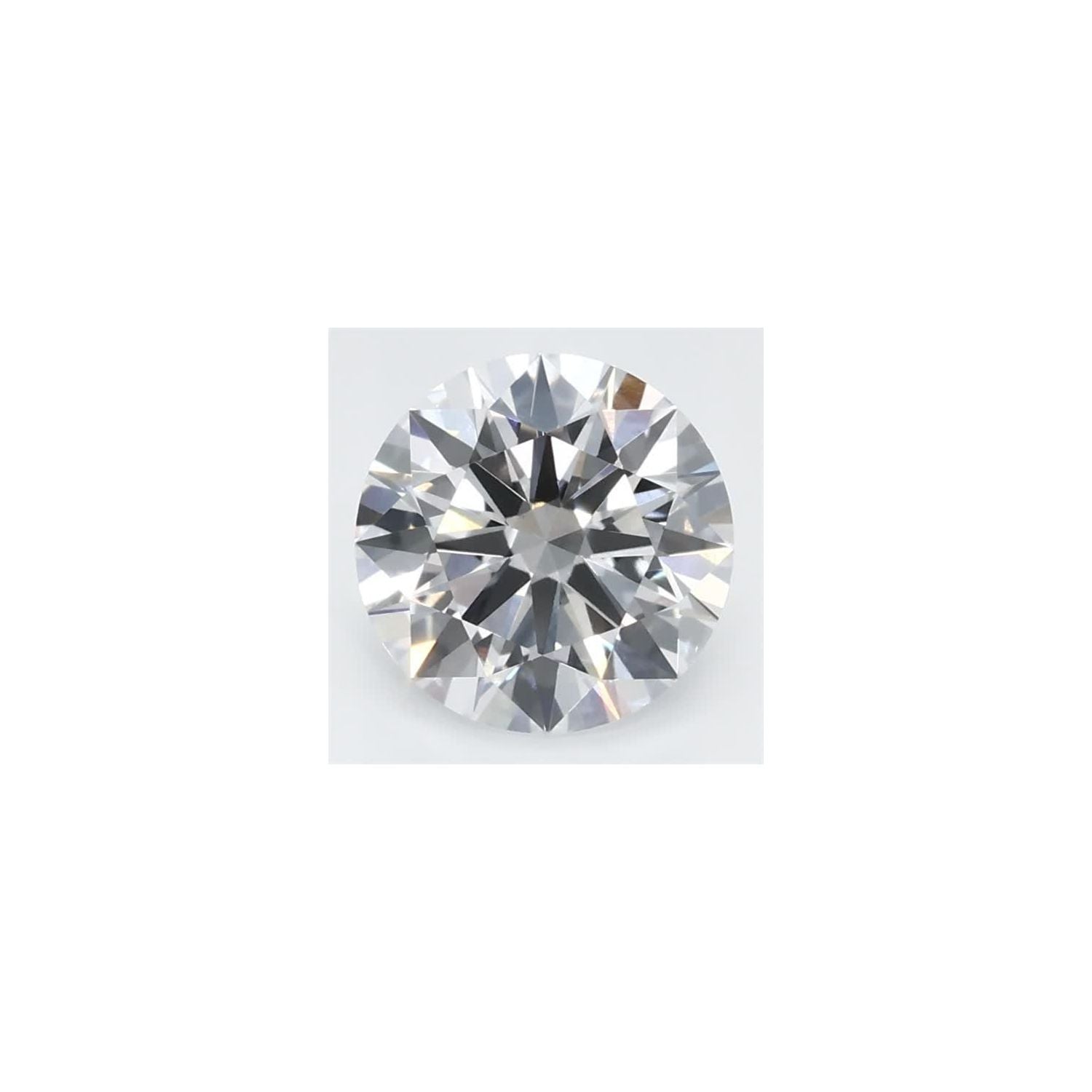 0.89 ct Round Lab-Grown Diamond – E VS1 – Faceted Cut – GCAL Certified — Sapphire Row