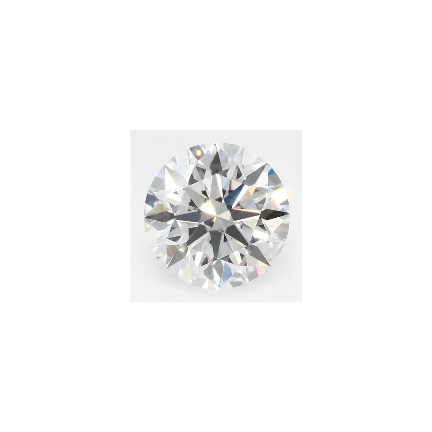 0.88 ct Round Lab-Grown Diamond – F VS1 – Faceted Cut – GCAL Certified — Sapphire Row