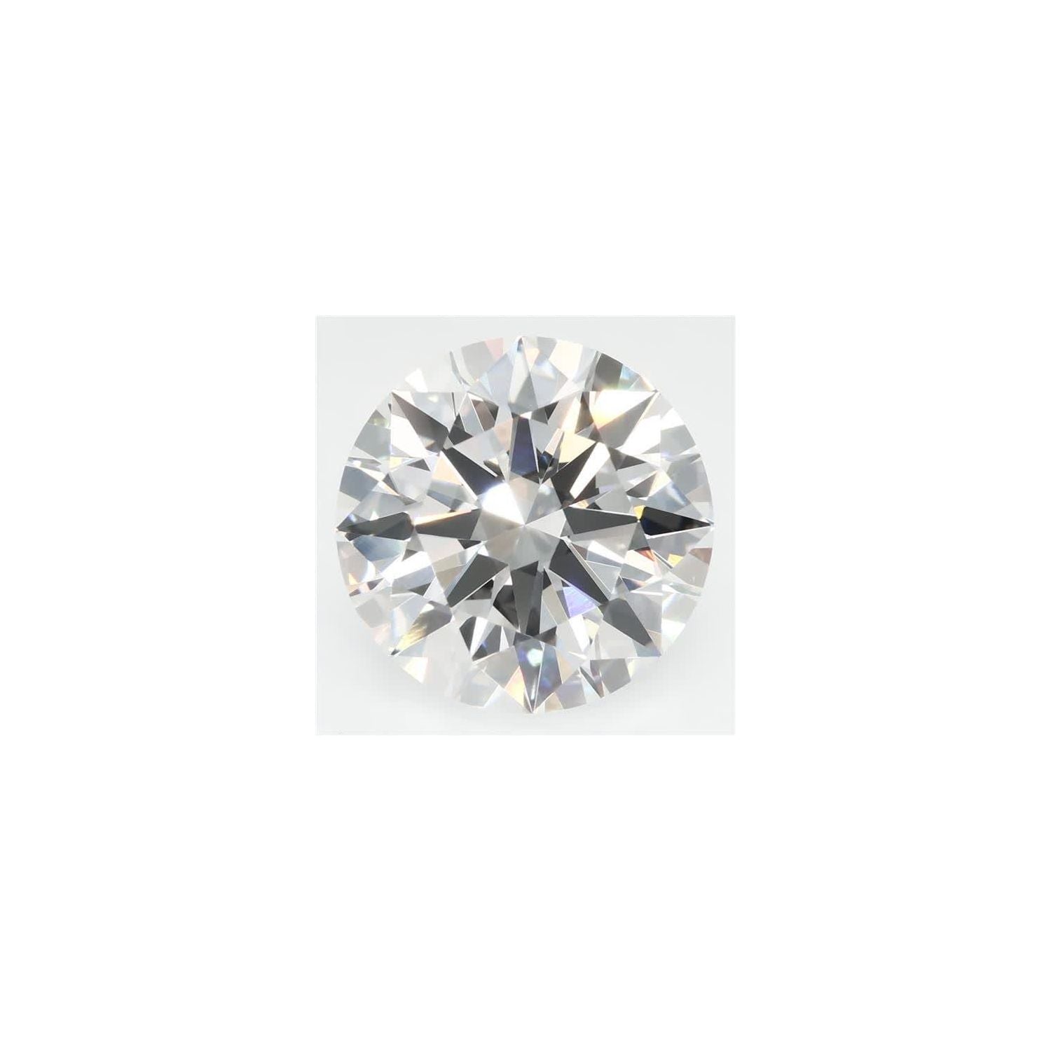 4.38 ct Round Lab-Grown Diamond – F VS1 – Faceted Cut – GCAL Certified — Sapphire Row