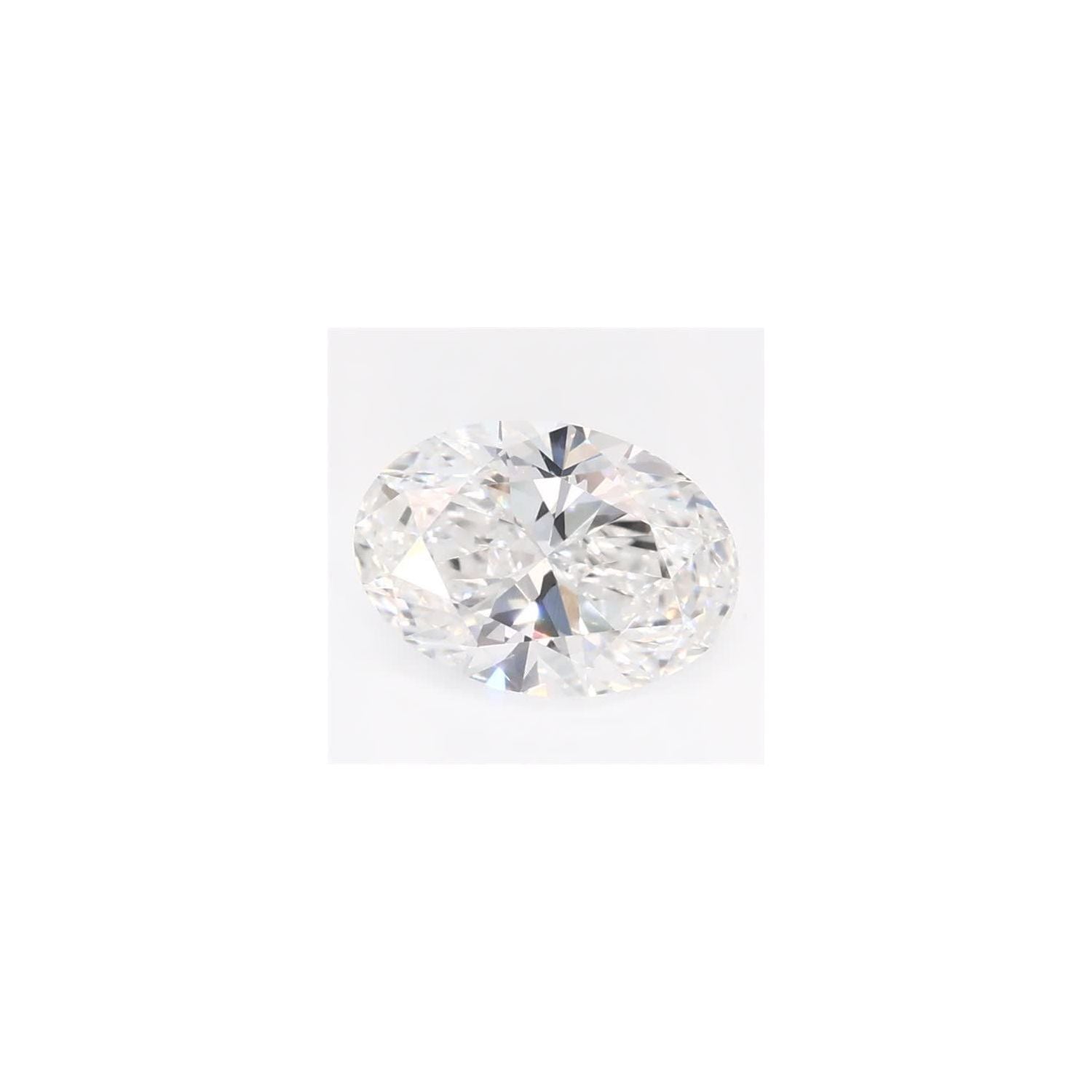 0.77 ct Oval Lab-Grown Diamond – E VS1 – Faceted Cut – GCAL Certified — Sapphire Row
