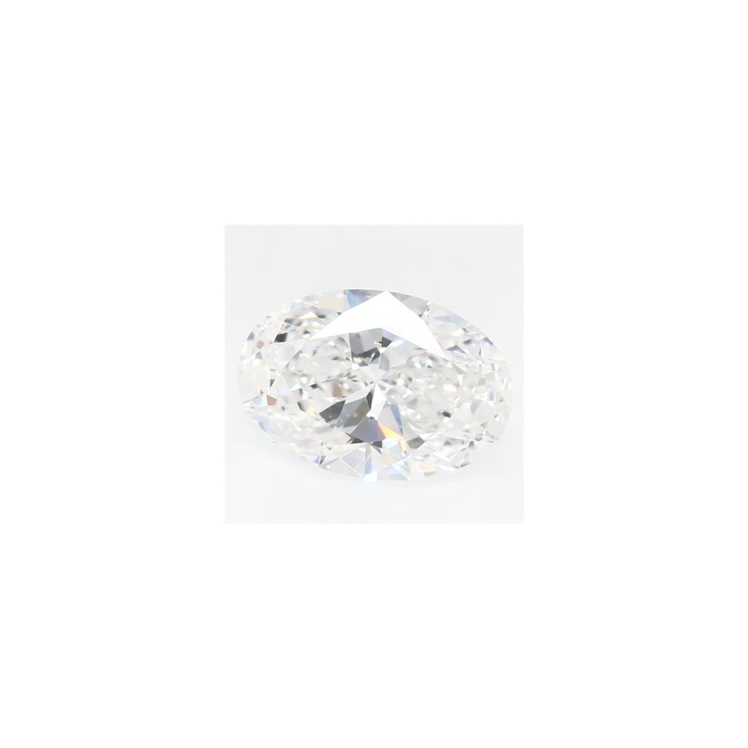 0.91 ct Oval Lab-Grown Diamond – D VVS2 – Faceted Cut – GCAL Certified — Sapphire Row