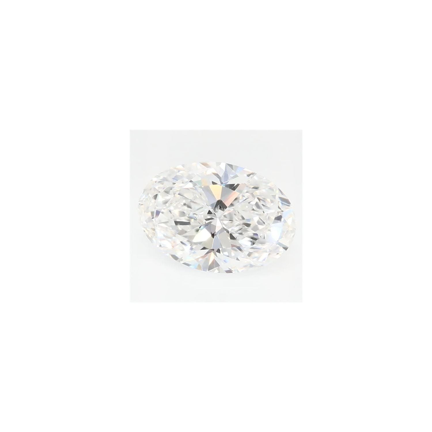 0.94 ct Oval Lab-Grown Diamond – E VS2 – Faceted Cut – GCAL Certified — Sapphire Row