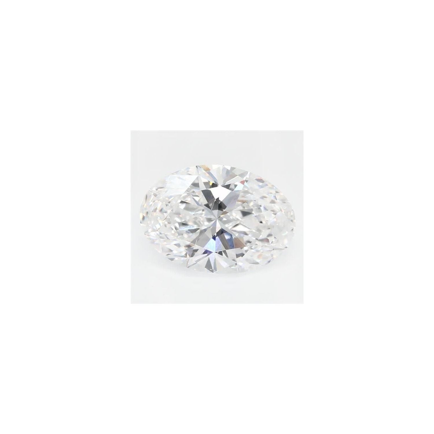 1.08 ct Oval Lab-Grown Diamond – D VS1 – Faceted Cut – GCAL Certified — Sapphire Row
