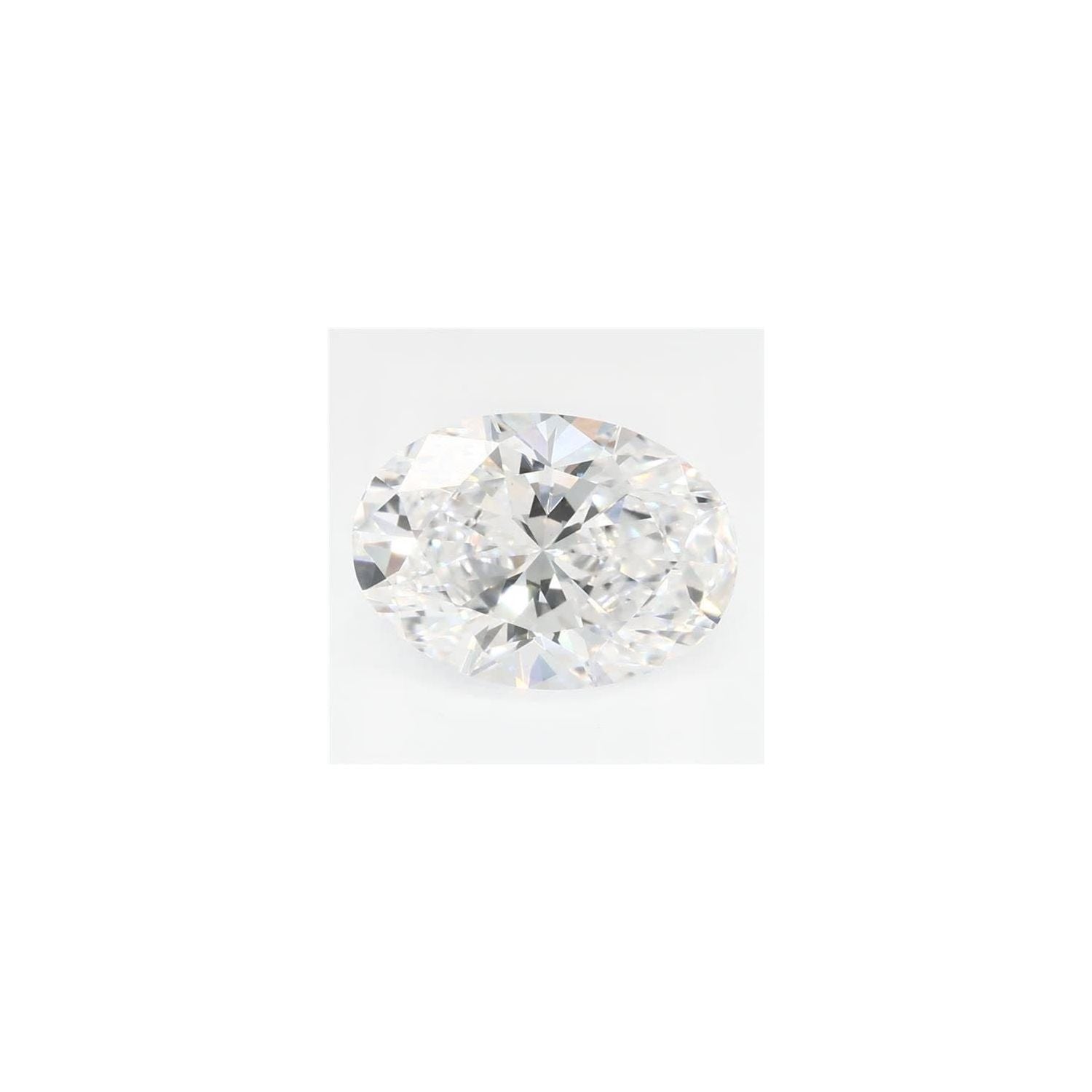 1.38 ct Oval Lab-Grown Diamond – D VS2 – Faceted Cut – GCAL Certified — Sapphire Row