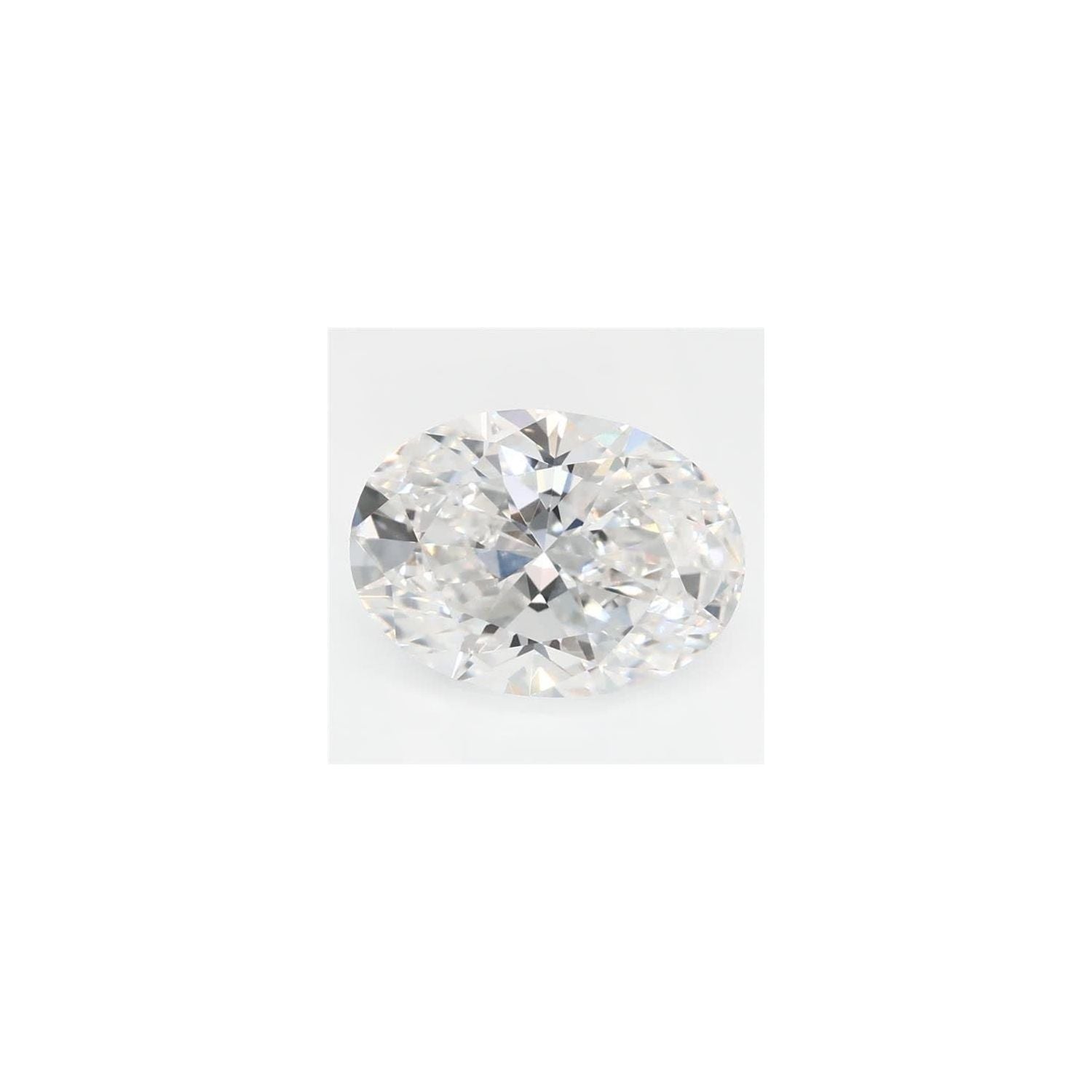 1.30 ct Oval Lab-Grown Diamond – E VS1 – Faceted Cut – GCAL Certified — Sapphire Row