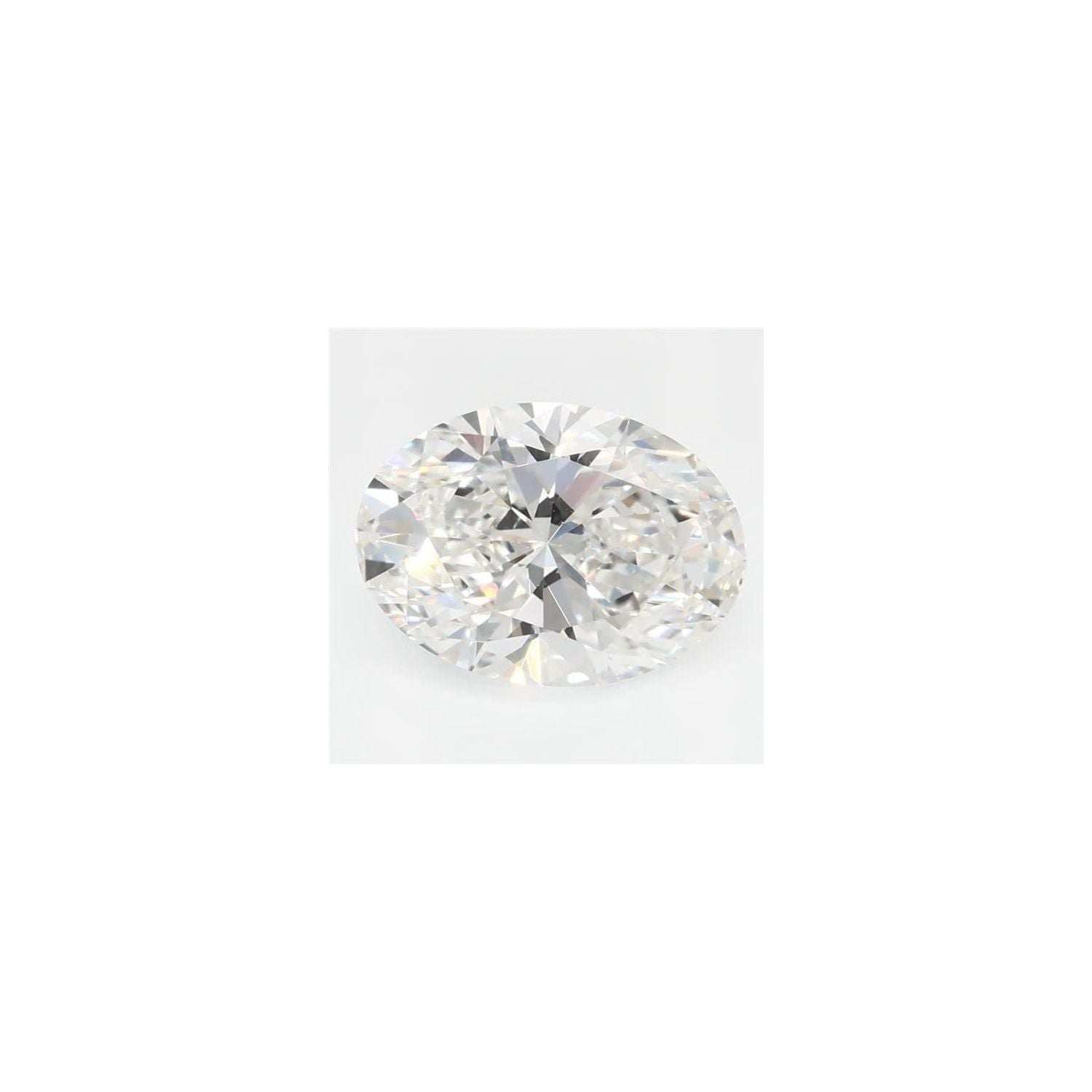 1.31 ct Oval Lab-Grown Diamond – F VS1 – Faceted Cut – GCAL Certified — Sapphire Row