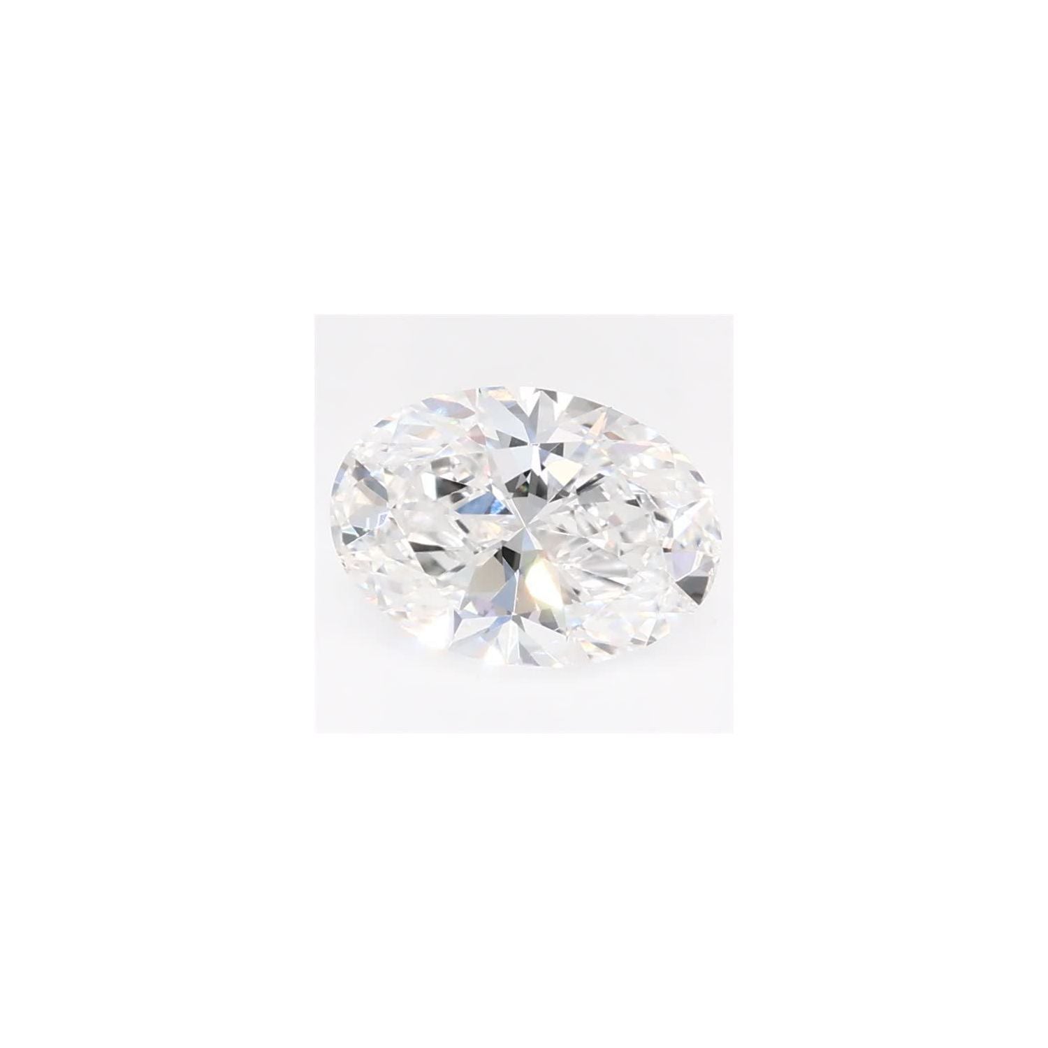 0.79 ct Oval Lab-Grown Diamond – E VS2 – Faceted Cut – GCAL Certified — Sapphire Row
