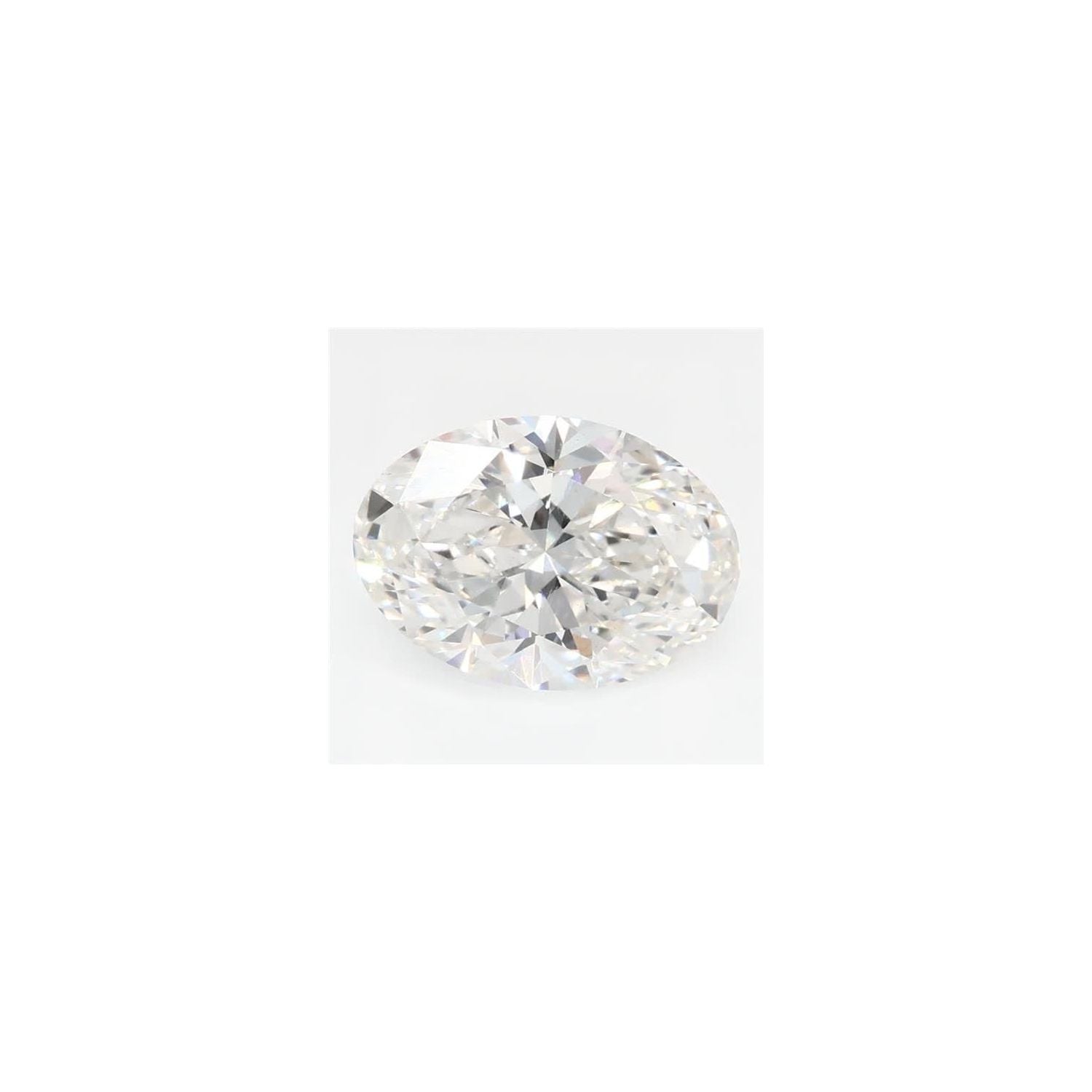 1.28 ct Oval Lab-Grown Diamond – G VS2 – Faceted Cut – GCAL Certified — Sapphire Row