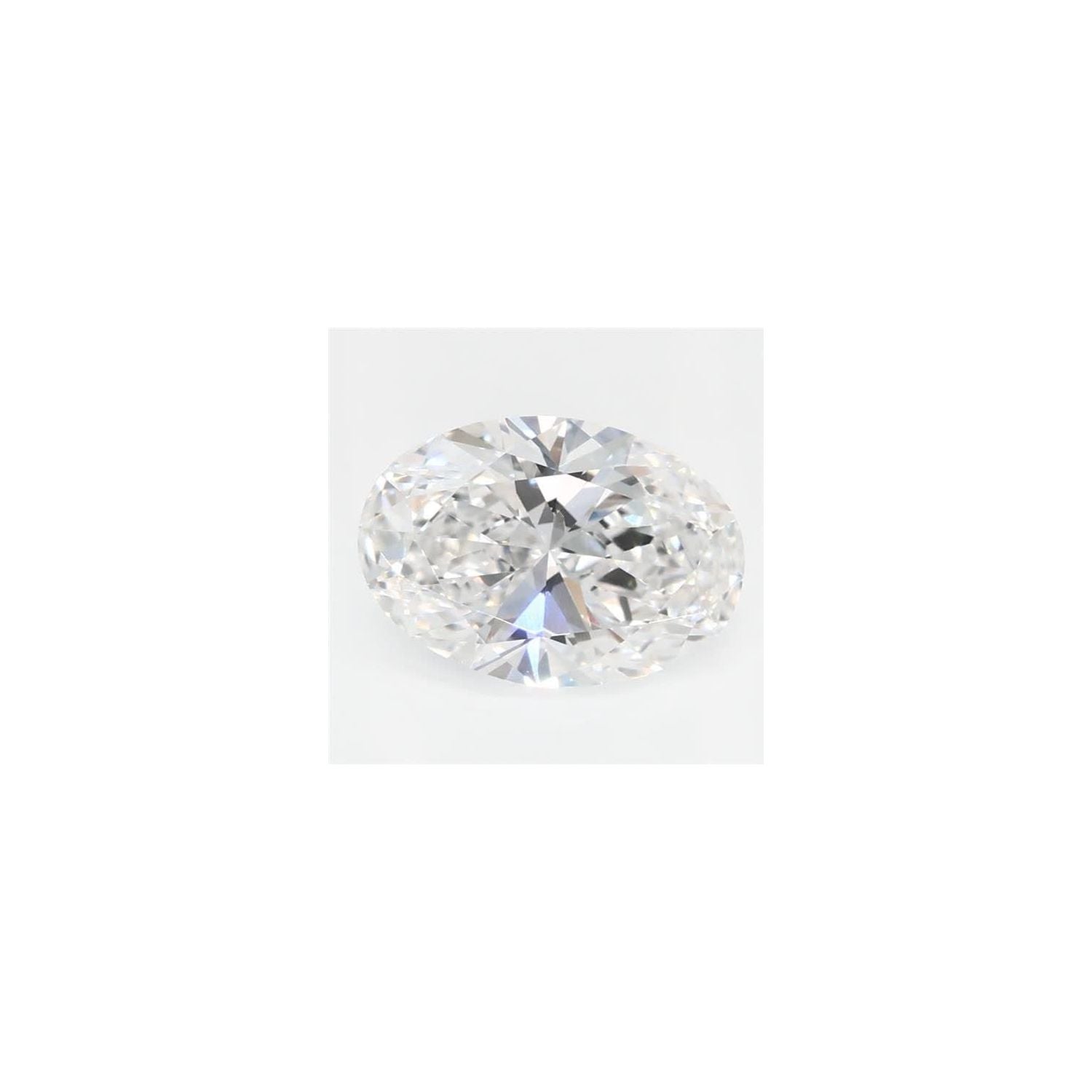 0.93 ct Oval Lab-Grown Diamond – E VVS2 – Faceted Cut – GCAL Certified — Sapphire Row