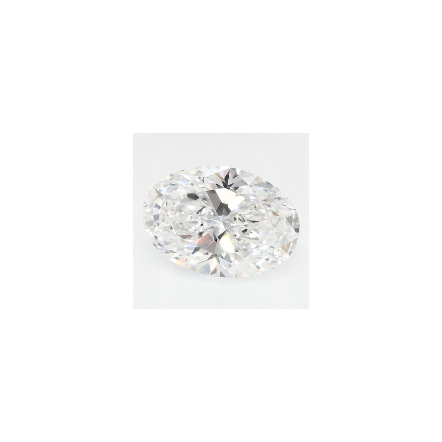 1.50 ct Oval Lab-Grown Diamond – D VVS2 – Faceted Cut – GCAL Certified — Sapphire Row