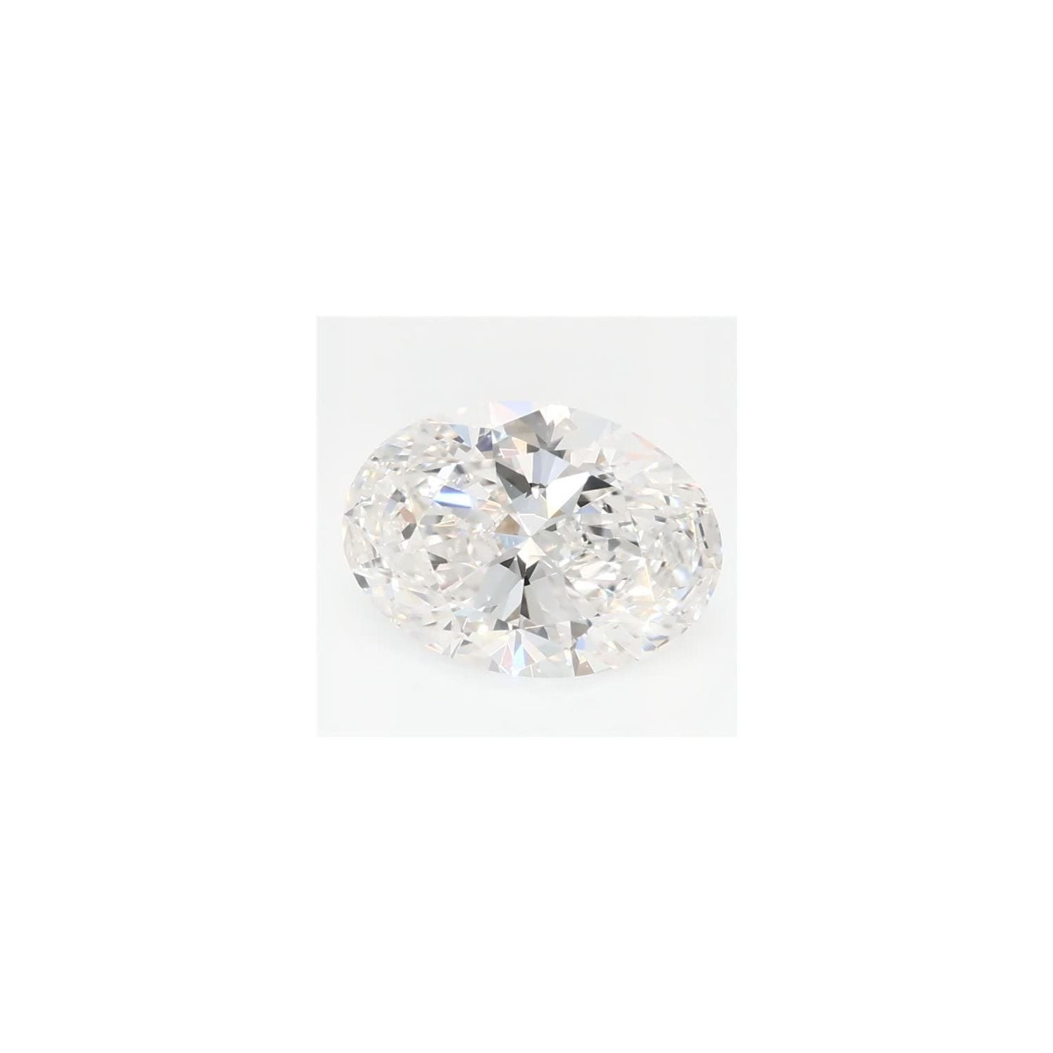 0.95 ct Oval Lab-Grown Diamond – F VVS2 – Faceted Cut – GCAL Certified — Sapphire Row