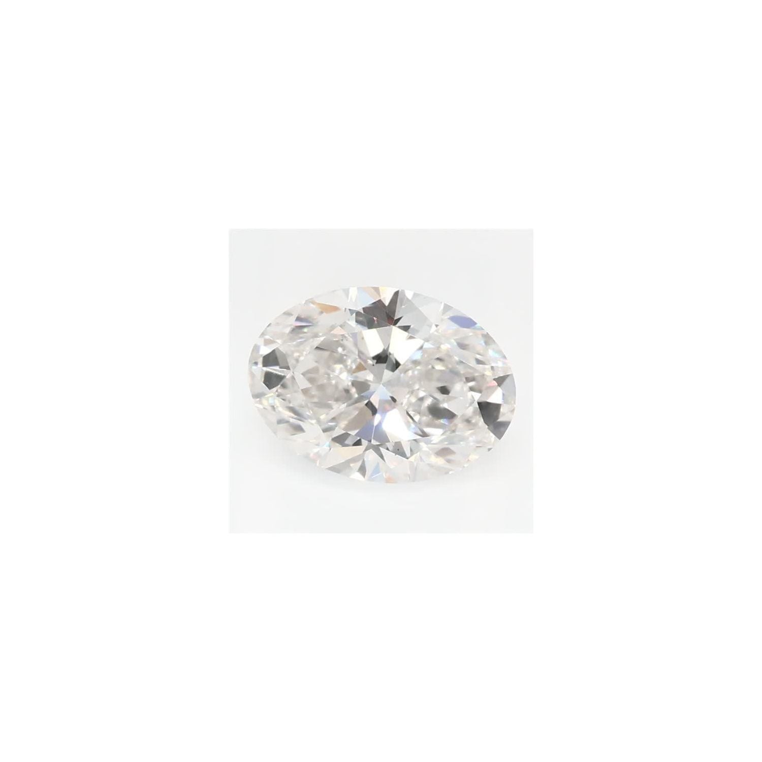0.91 ct Oval Lab-Grown Diamond – G VS2 – Faceted Cut – GCAL Certified — Sapphire Row
