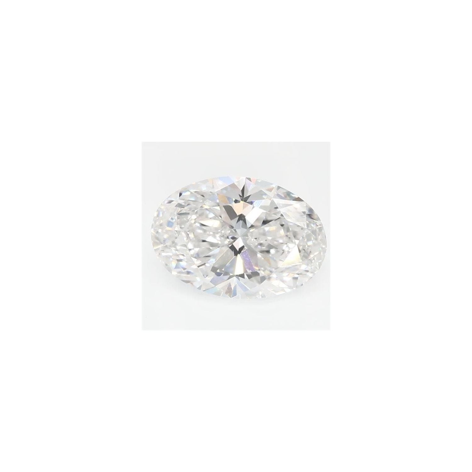 1.01 ct Oval Lab-Grown Diamond – E VS1 – Faceted Cut – GCAL Certified — Sapphire Row