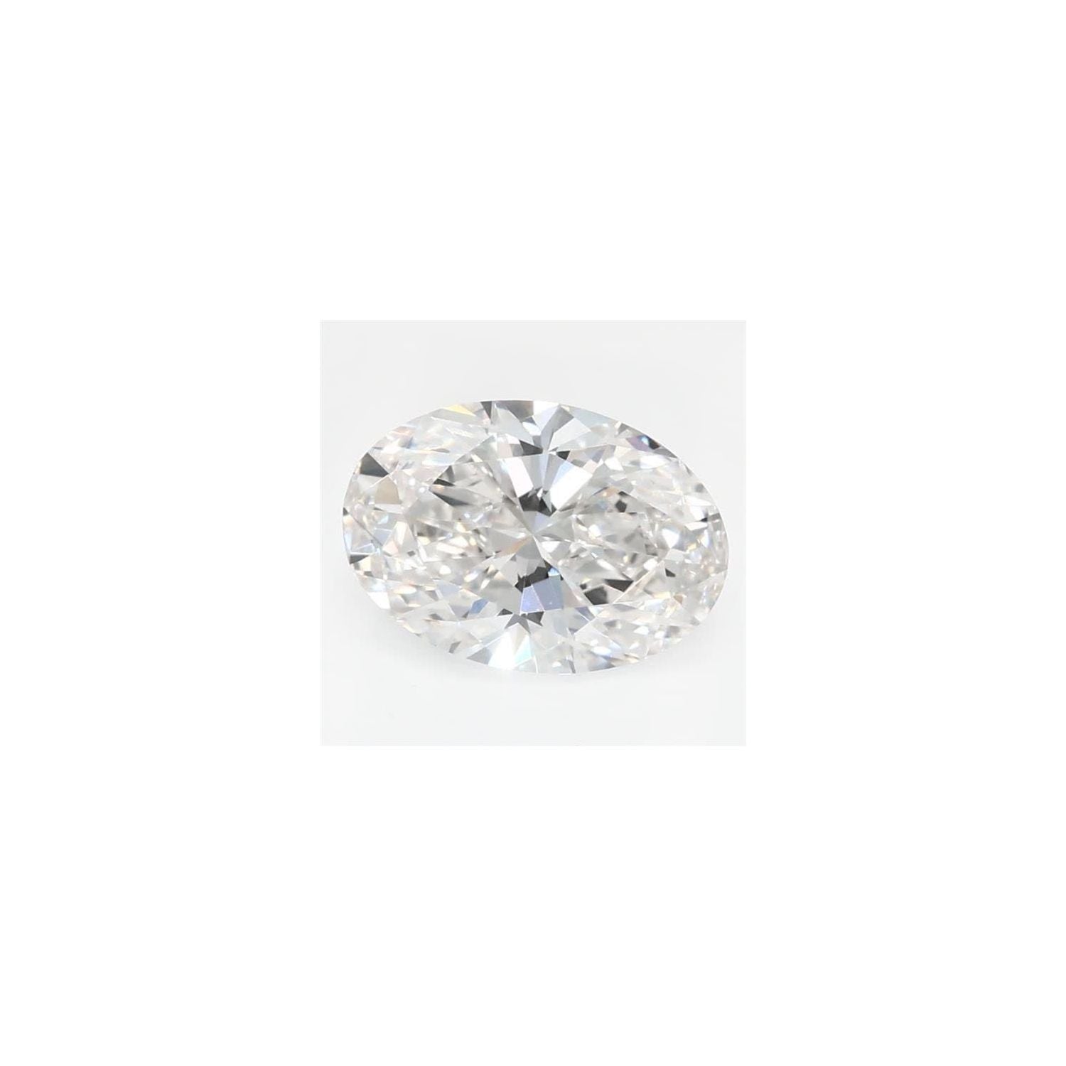 0.79 ct Oval Lab-Grown Diamond – F VS1 – Faceted Cut – GCAL Certified — Sapphire Row