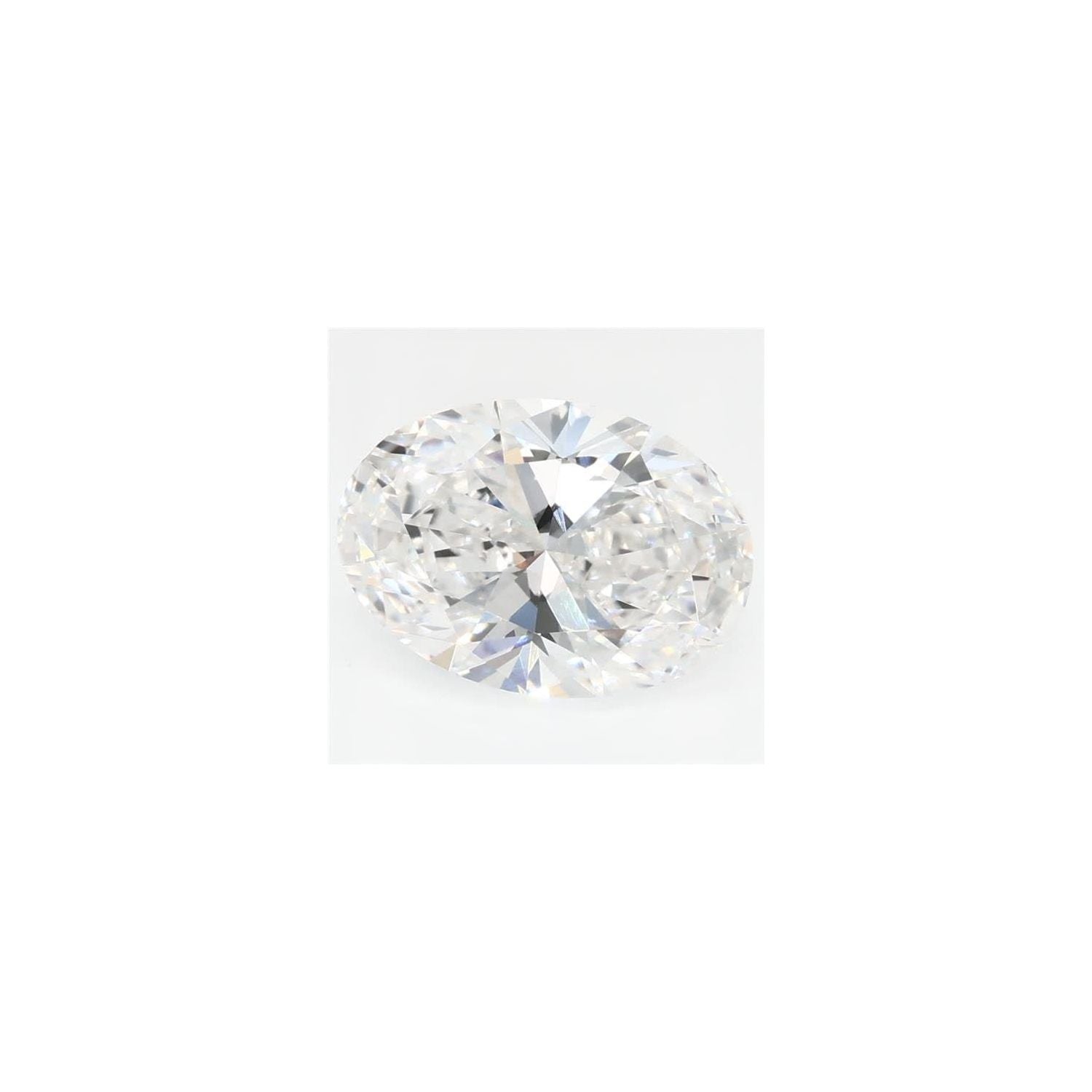 1.40 ct Oval Lab-Grown Diamond – F VS1 – Faceted Cut – GCAL Certified — Sapphire Row