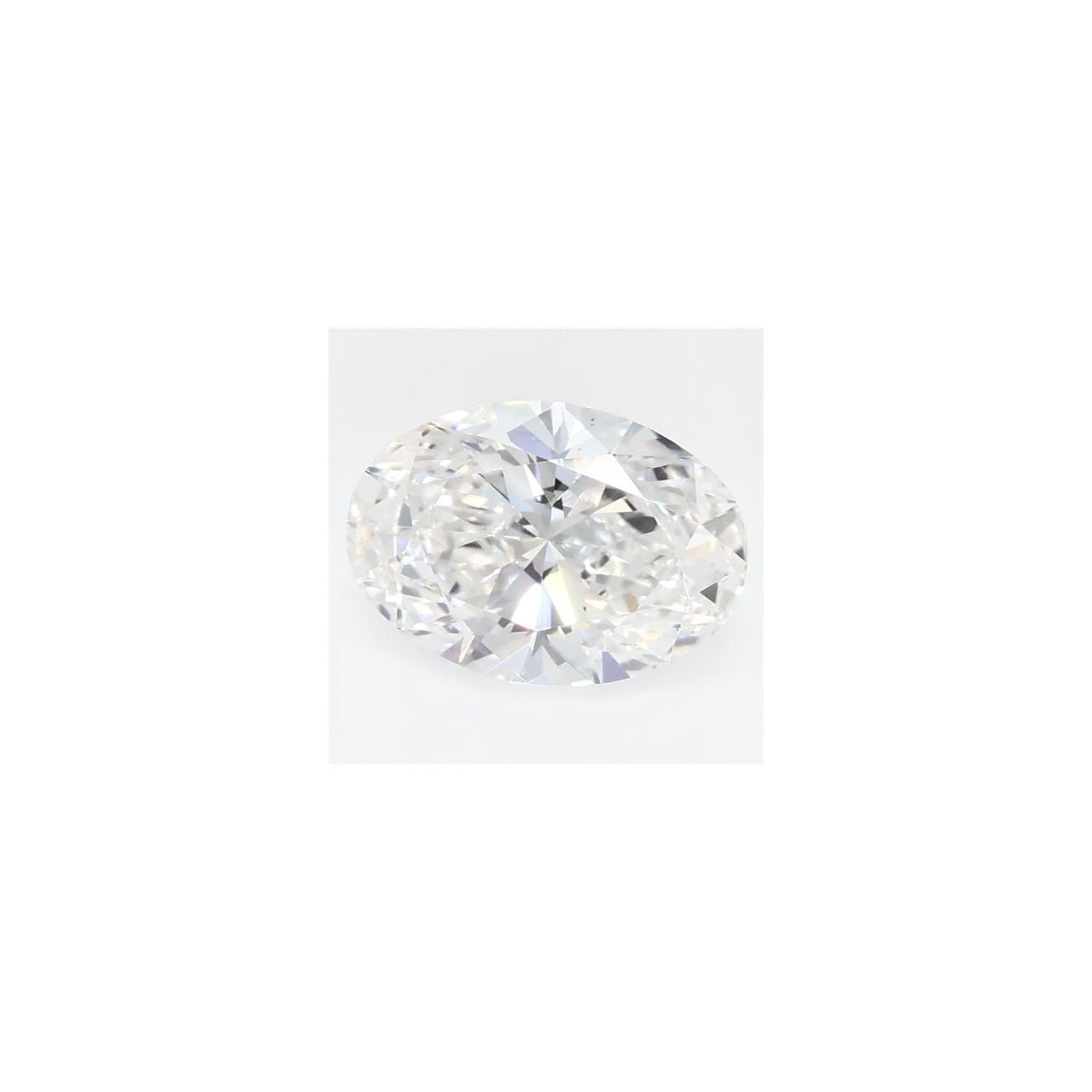 0.78 ct Oval Lab-Grown Diamond – D VS2 – Faceted Cut – GCAL Certified — Sapphire Row