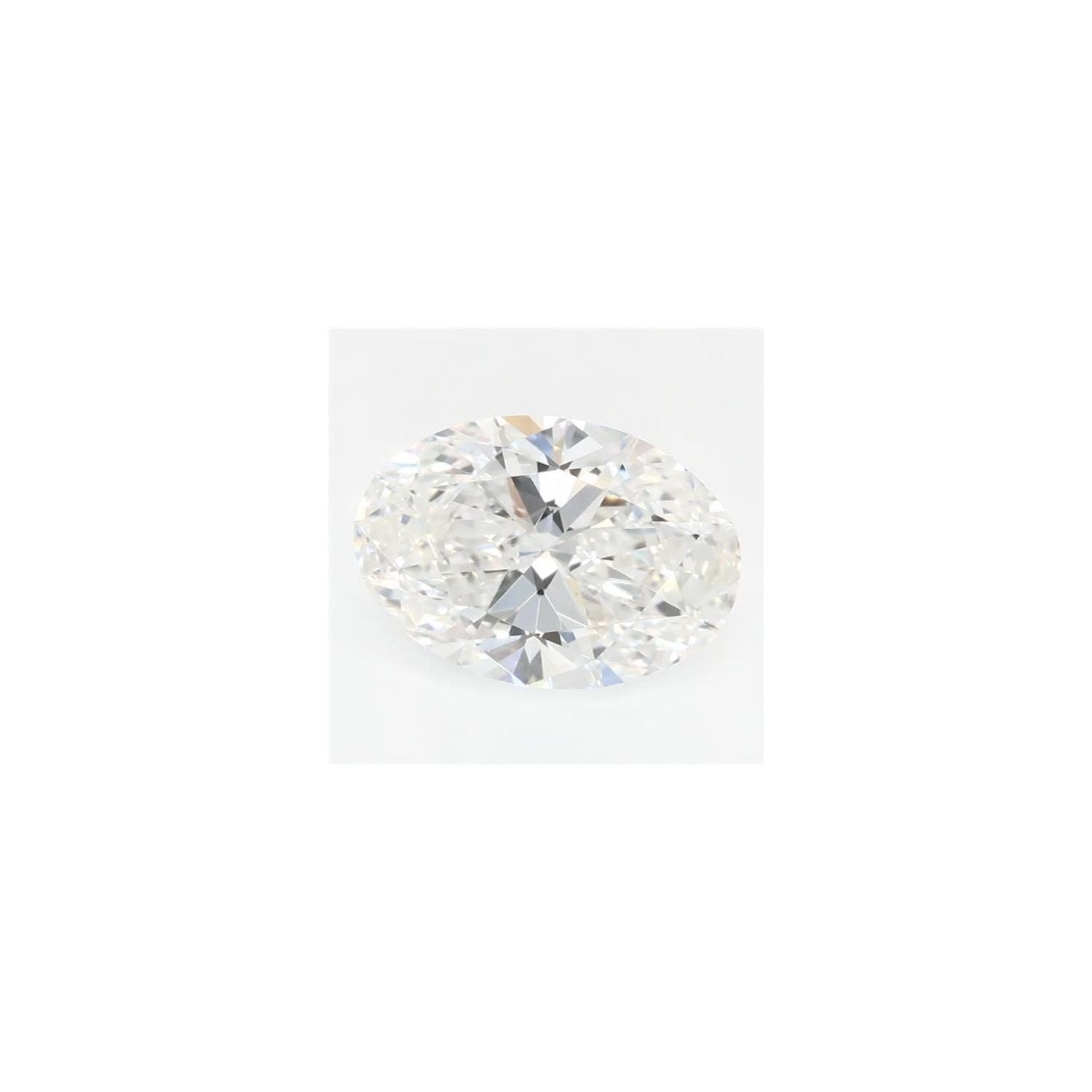0.92 ct Oval Lab-Grown Diamond – F VVS2 – Faceted Cut – GCAL Certified — Sapphire Row