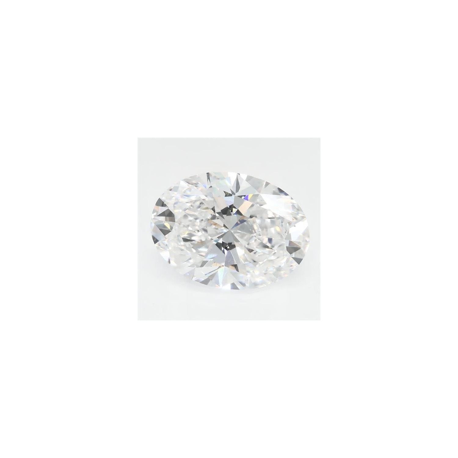 2.47 ct Oval Lab-Grown Diamond – D VS1 – Faceted Cut – GCAL Certified — Sapphire Row