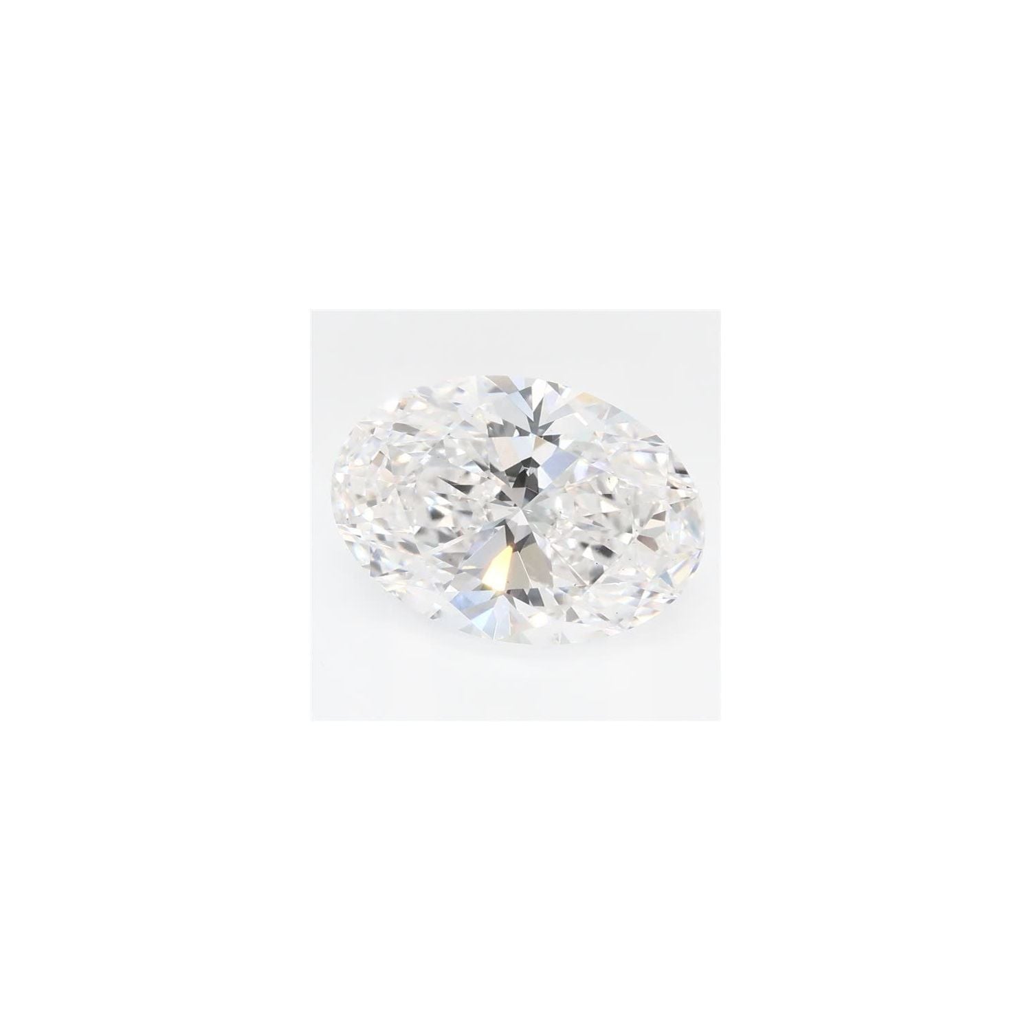 2.65 ct Oval Lab-Grown Diamond – D VS2 – Faceted Cut – GCAL Certified — Sapphire Row