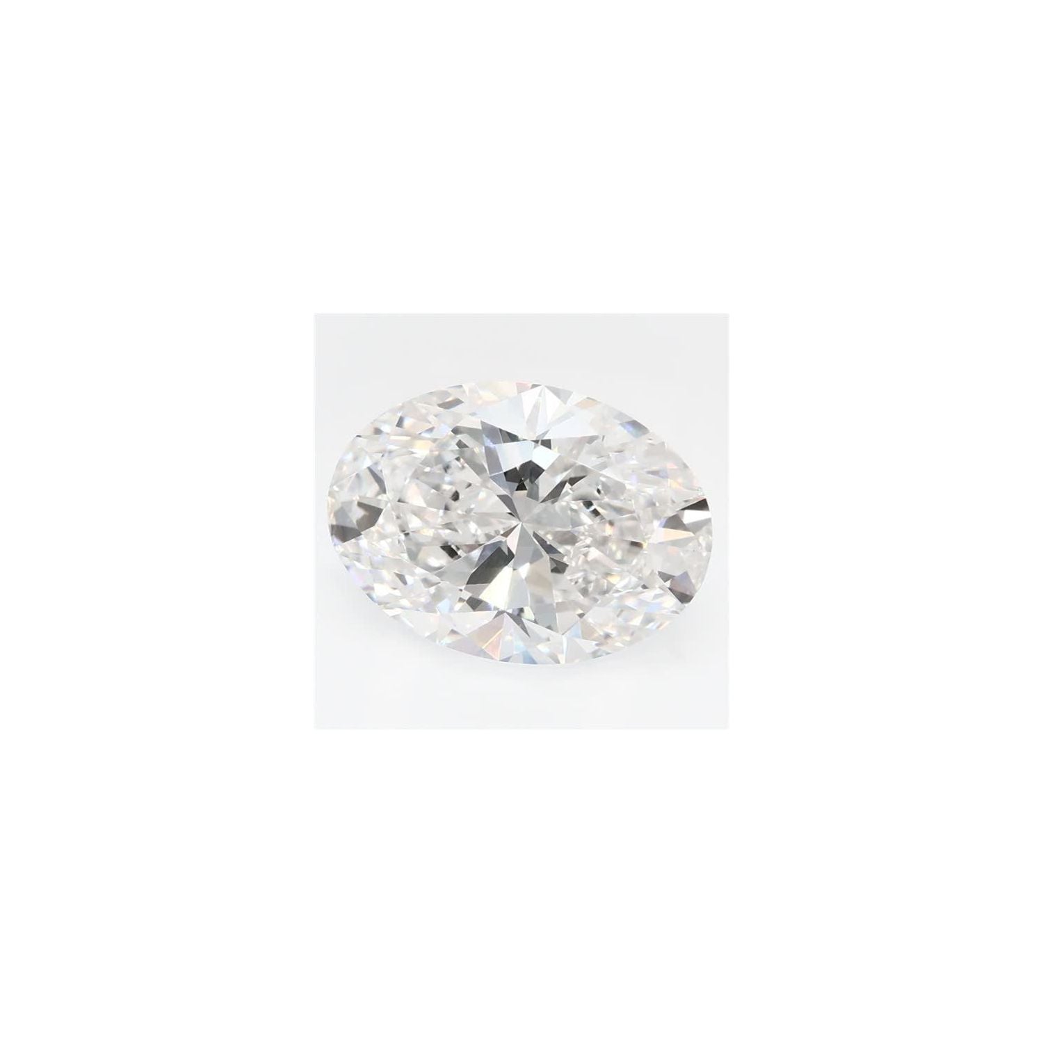 2.94 ct Oval Lab-Grown Diamond – E VS1 – Faceted Cut – GCAL Certified — Sapphire Row