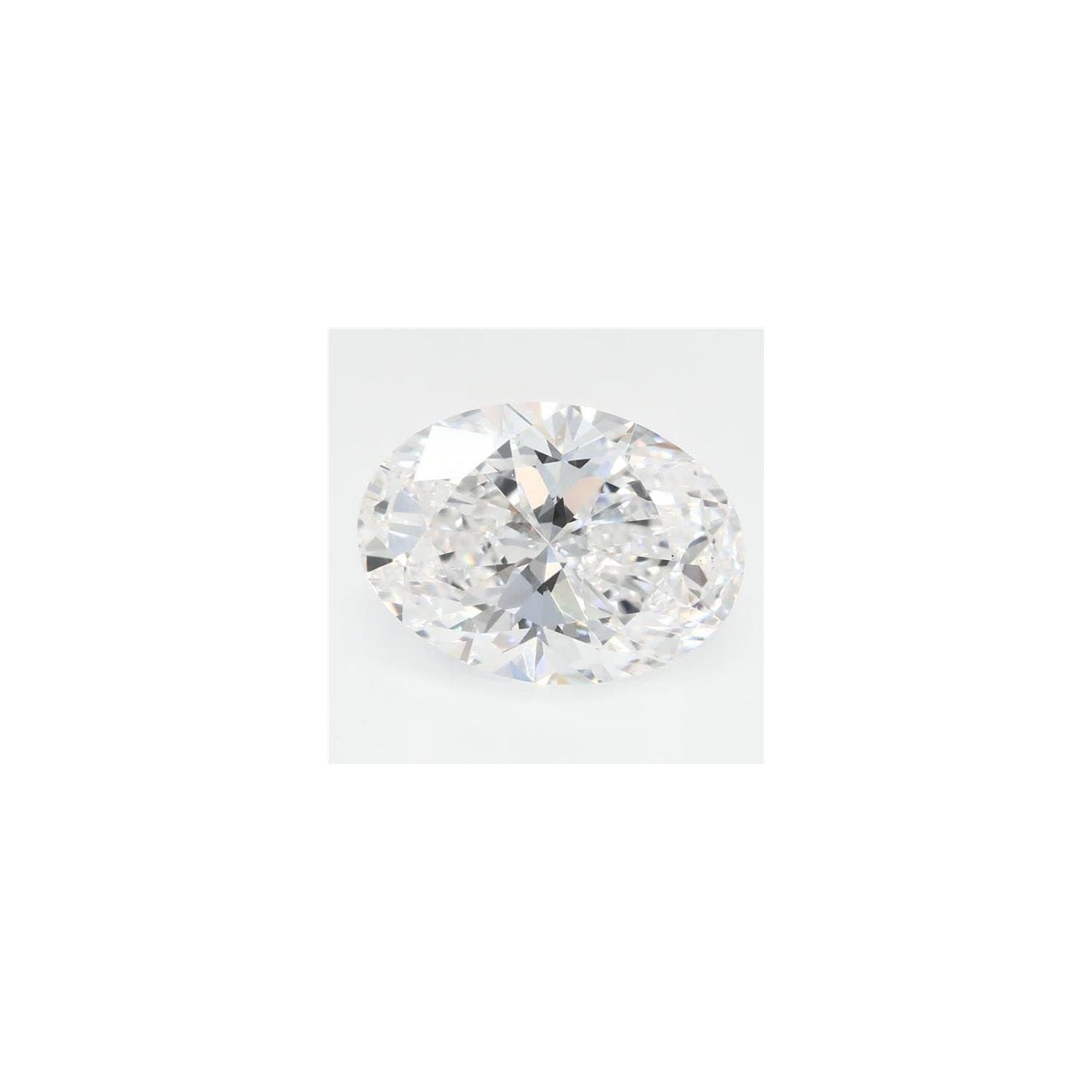 2.61 ct Oval Lab-Grown Diamond – D VS2 – Faceted Cut – GCAL Certified — Sapphire Row