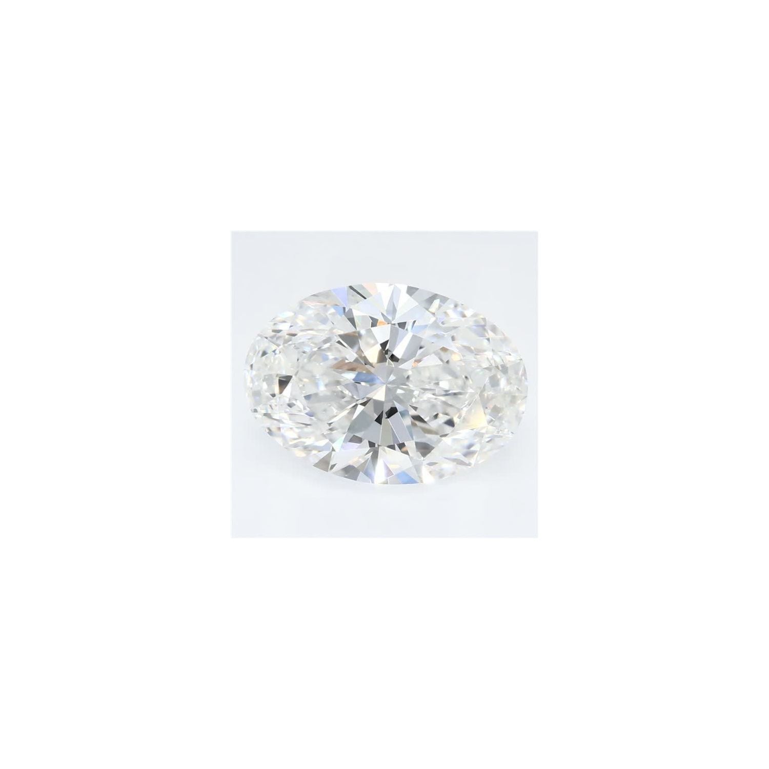 2.08 ct Oval Lab-Grown Diamond – E VVS2 – Faceted Cut – GCAL Certified — Sapphire Row