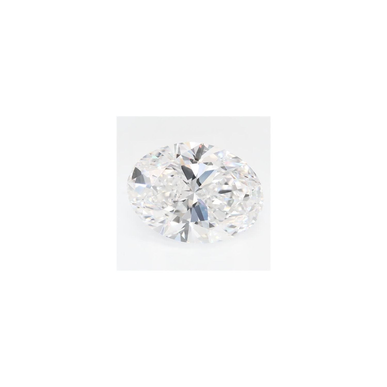 2.65 ct Oval Lab-Grown Diamond – D VS2 – Faceted Cut – GCAL Certified — Sapphire Row