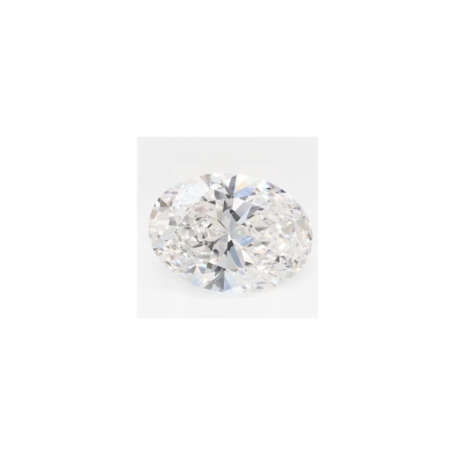 2.63 ct Oval Lab-Grown Diamond – E VS1 – Faceted Cut – GCAL Certified — Sapphire Row
