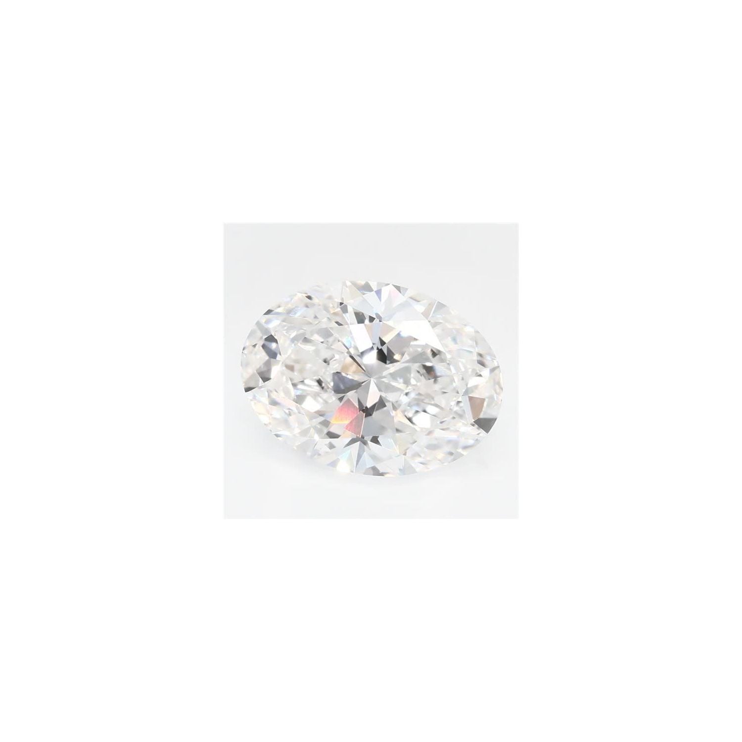 2.55 ct Oval Lab-Grown Diamond – D VS1 – Faceted Cut – GCAL Certified — Sapphire Row
