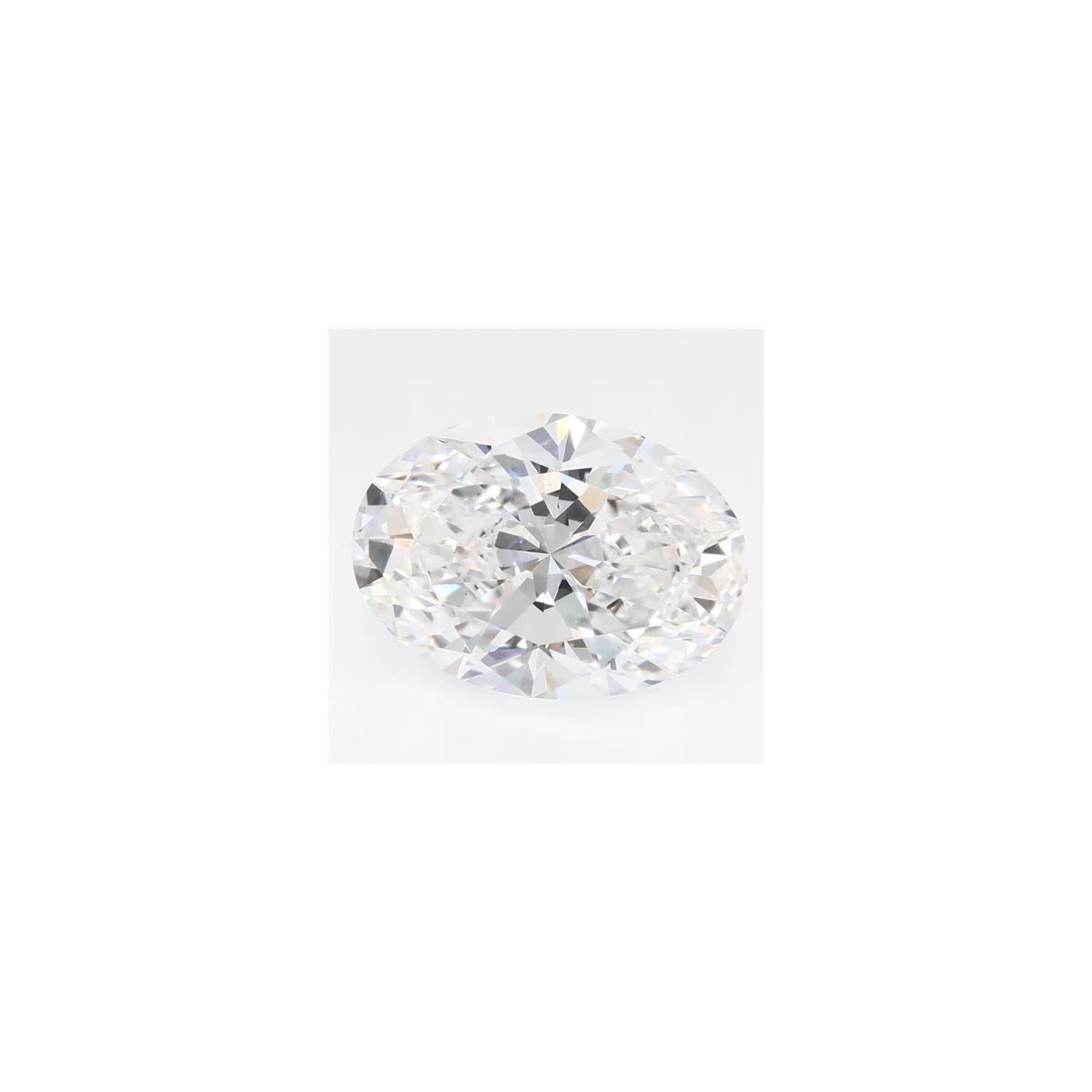 2.44 ct Oval Lab-Grown Diamond – D VS2 – Faceted Cut – GCAL Certified — Sapphire Row